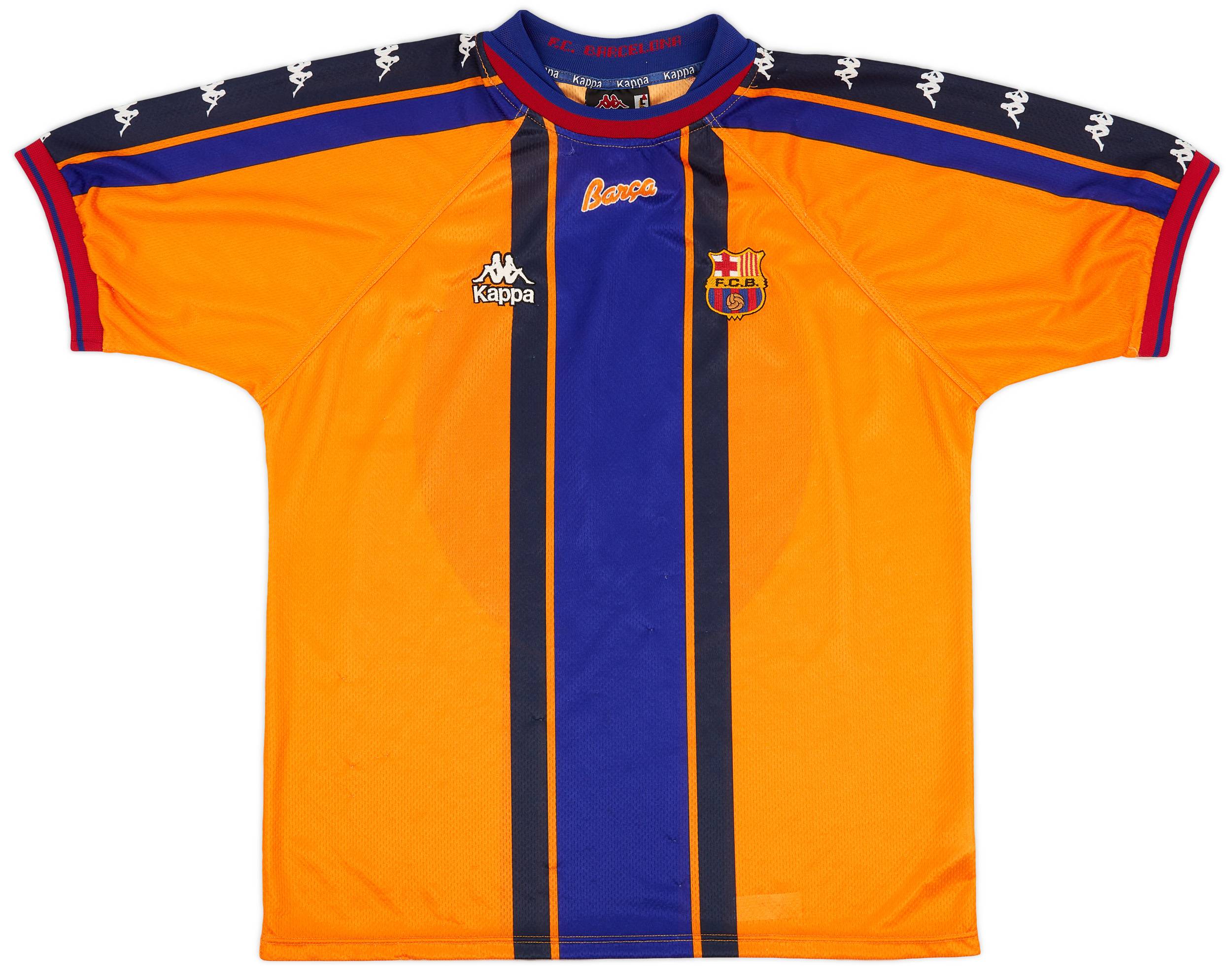 1997-98 Barcelona Away Shirt - 9/10 - (L)