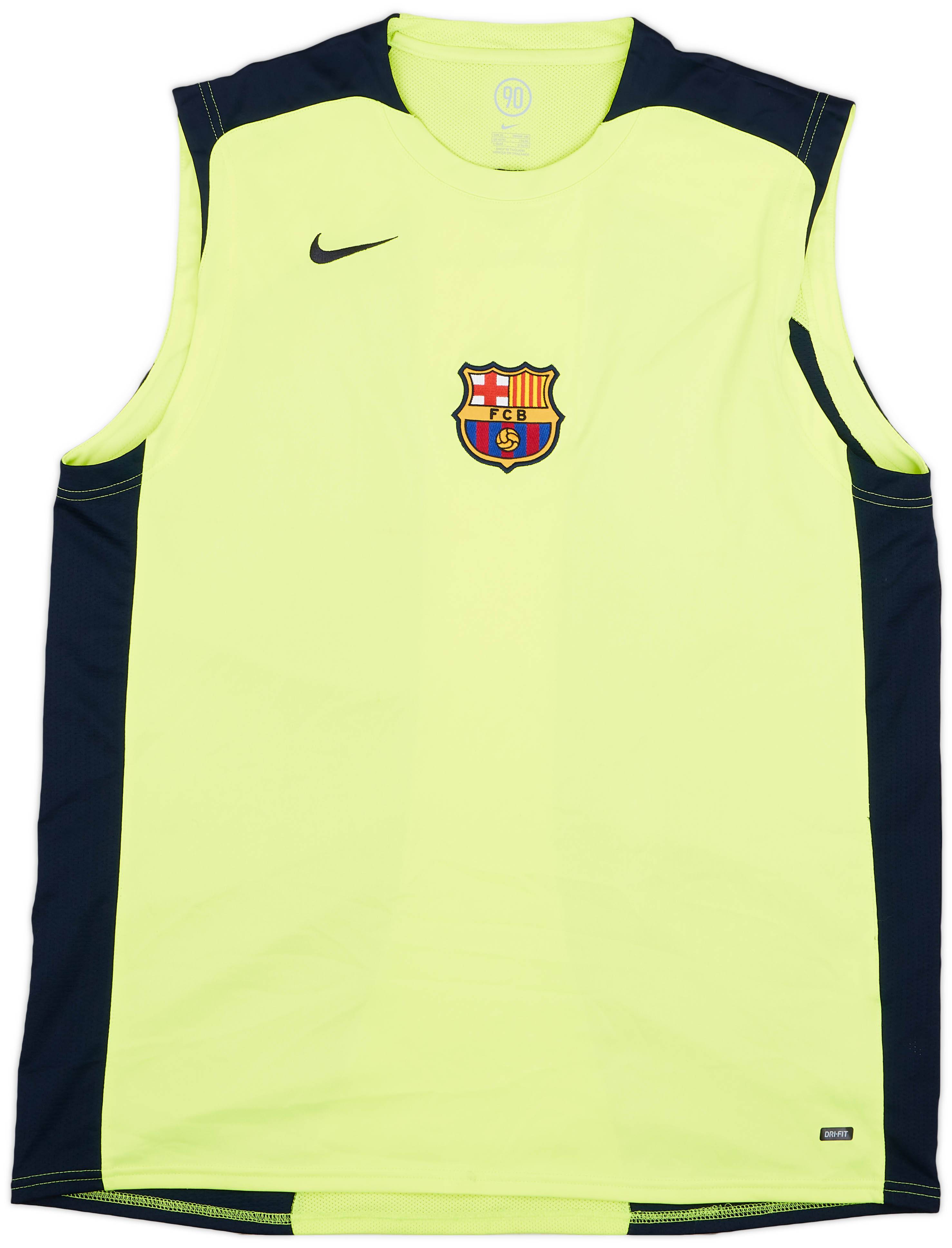 ウェア Barcelona 2011 sleeveless training wear 2010-11 Barcelona Nike Training Vest - 9/10 - (XL.Boys)