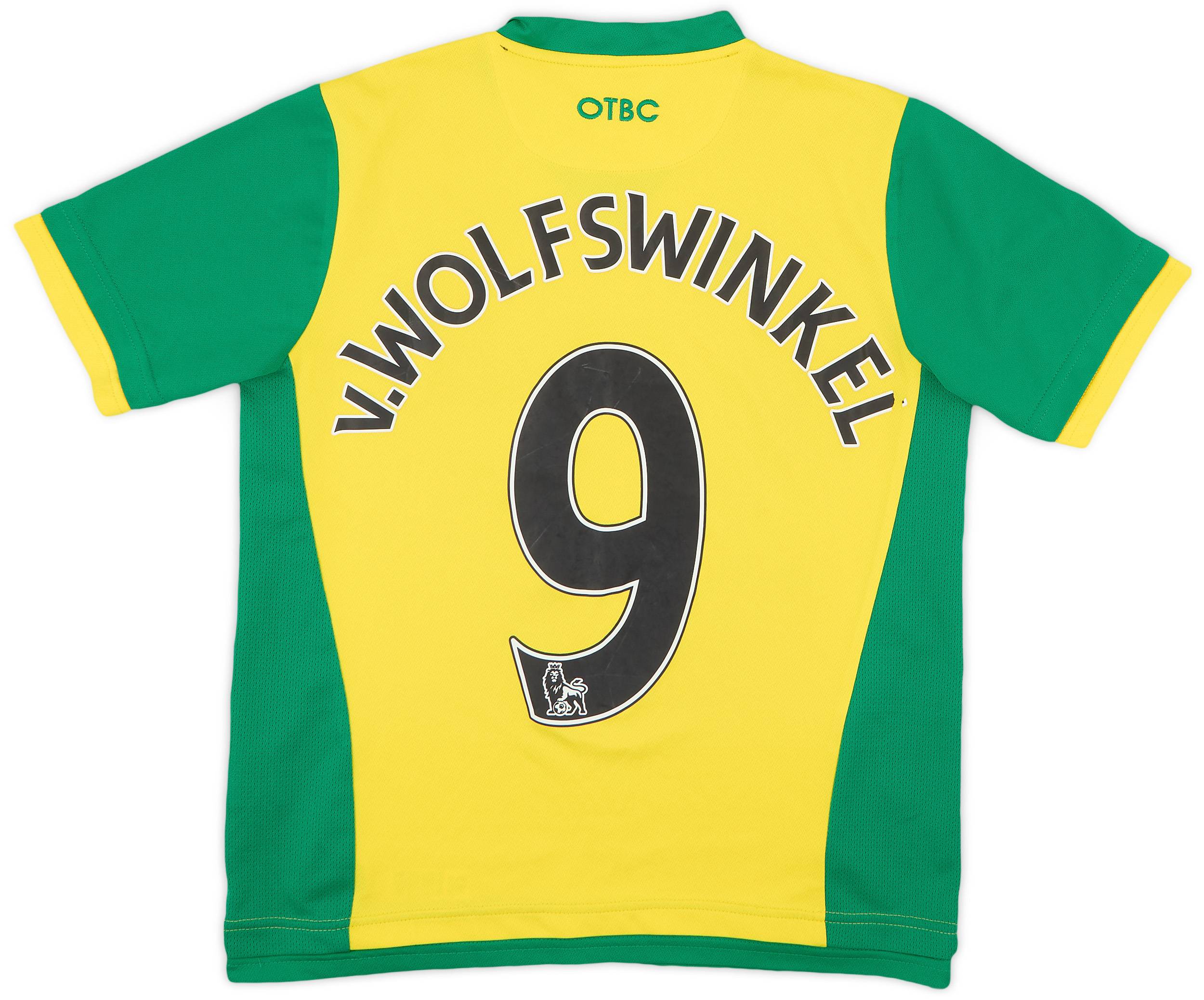 2013-14 Norwich Home Shirt - 6/10 - (XS)