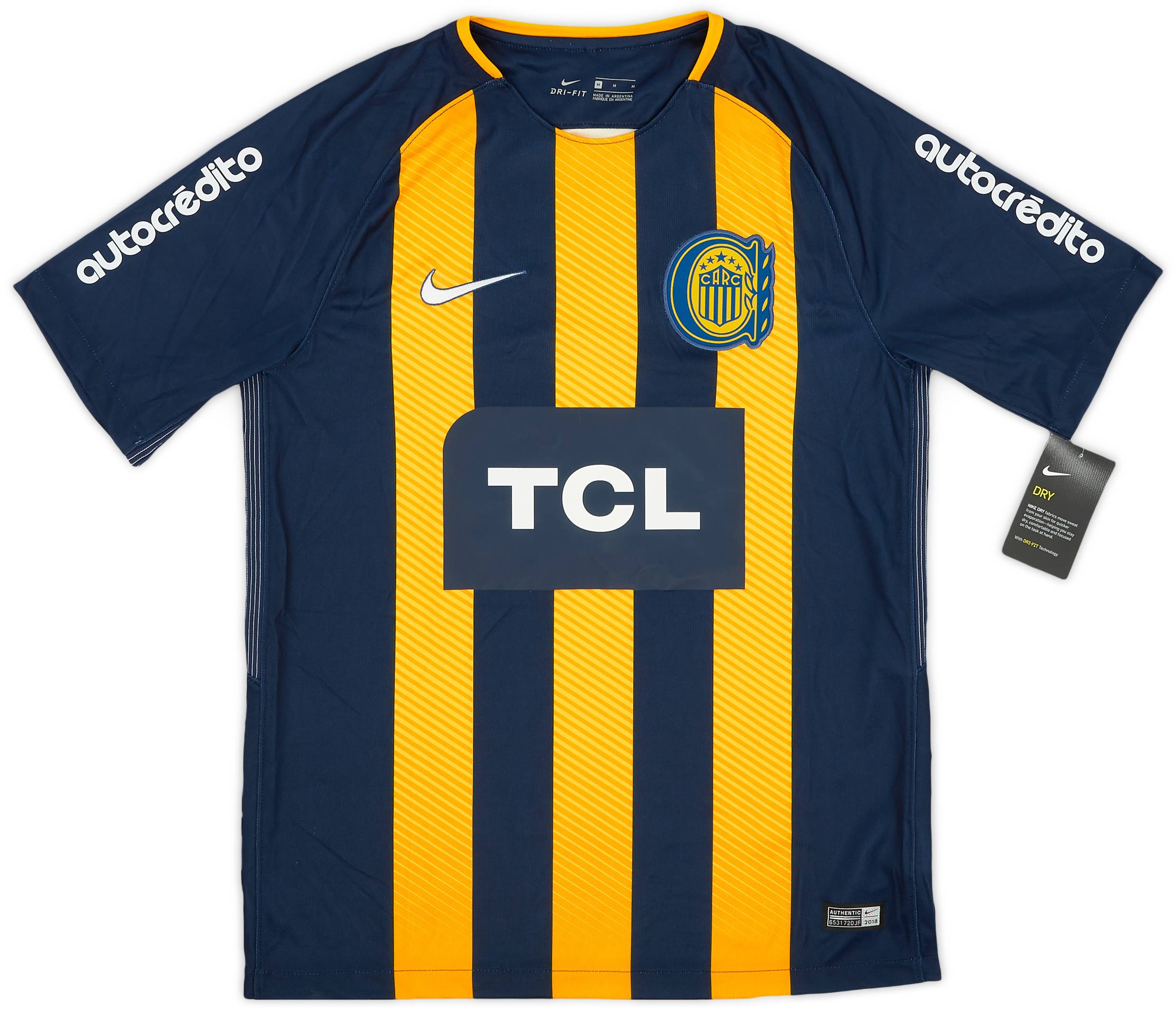 2018-19 Rosario Central Home Shirt (M)