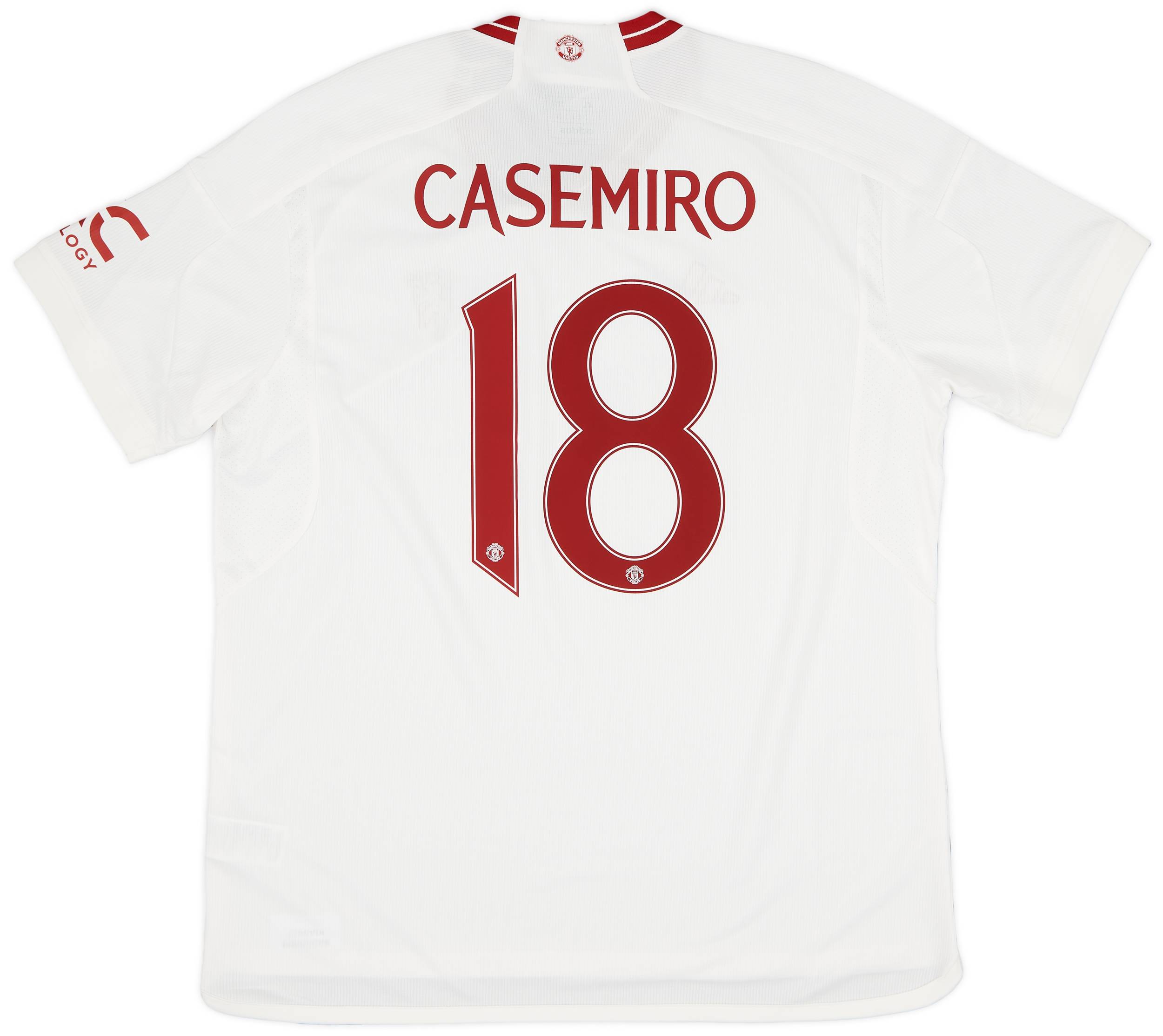 2023-24 Manchester United Third Shirt Casemiro #18 (XL)