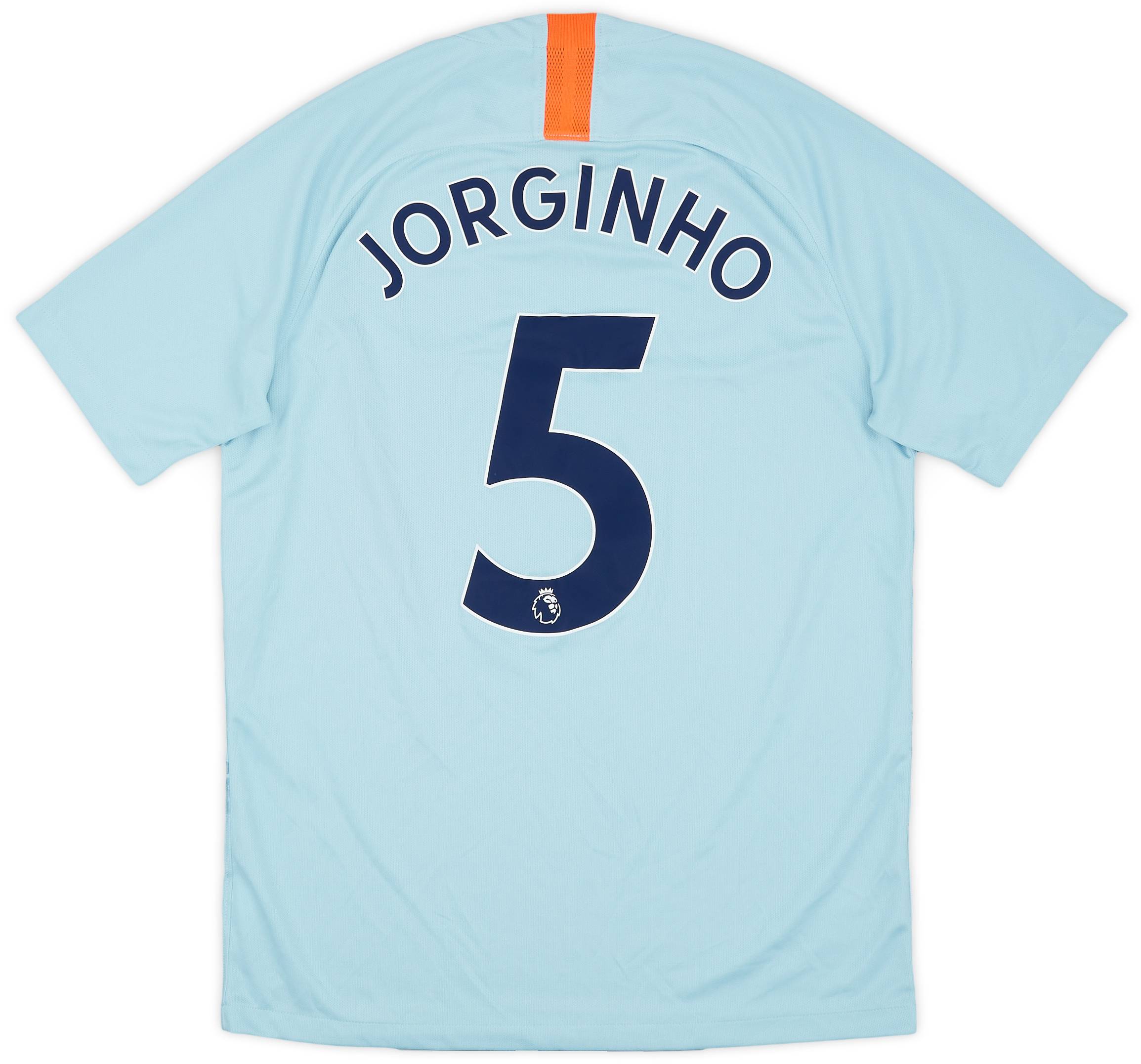 2018-19 Chelsea Third Shirt Jorginho #5 - 9/10 - (M)