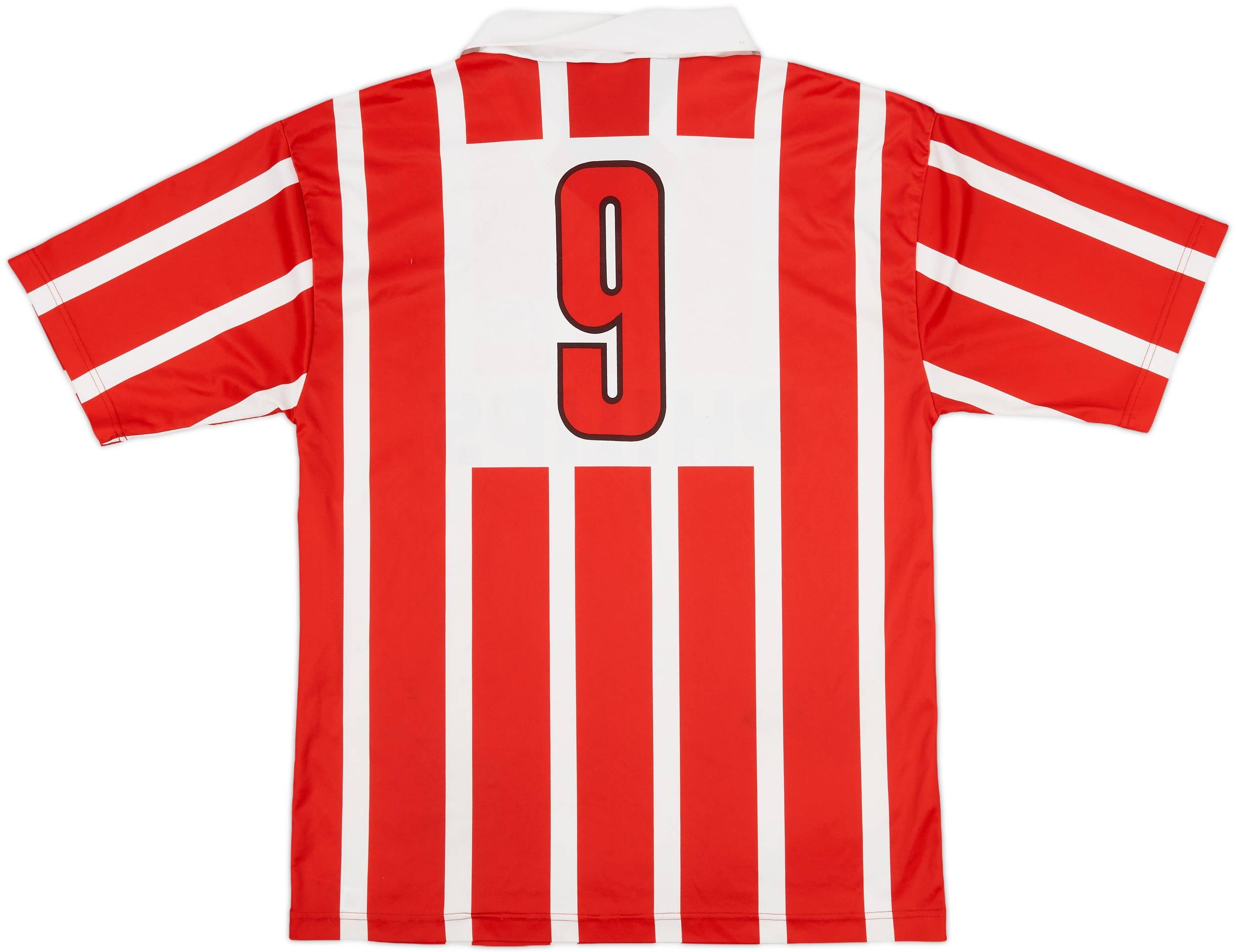 1990-92 PSV Home Shirt #9 (Romario) - 8/10 - (XL)