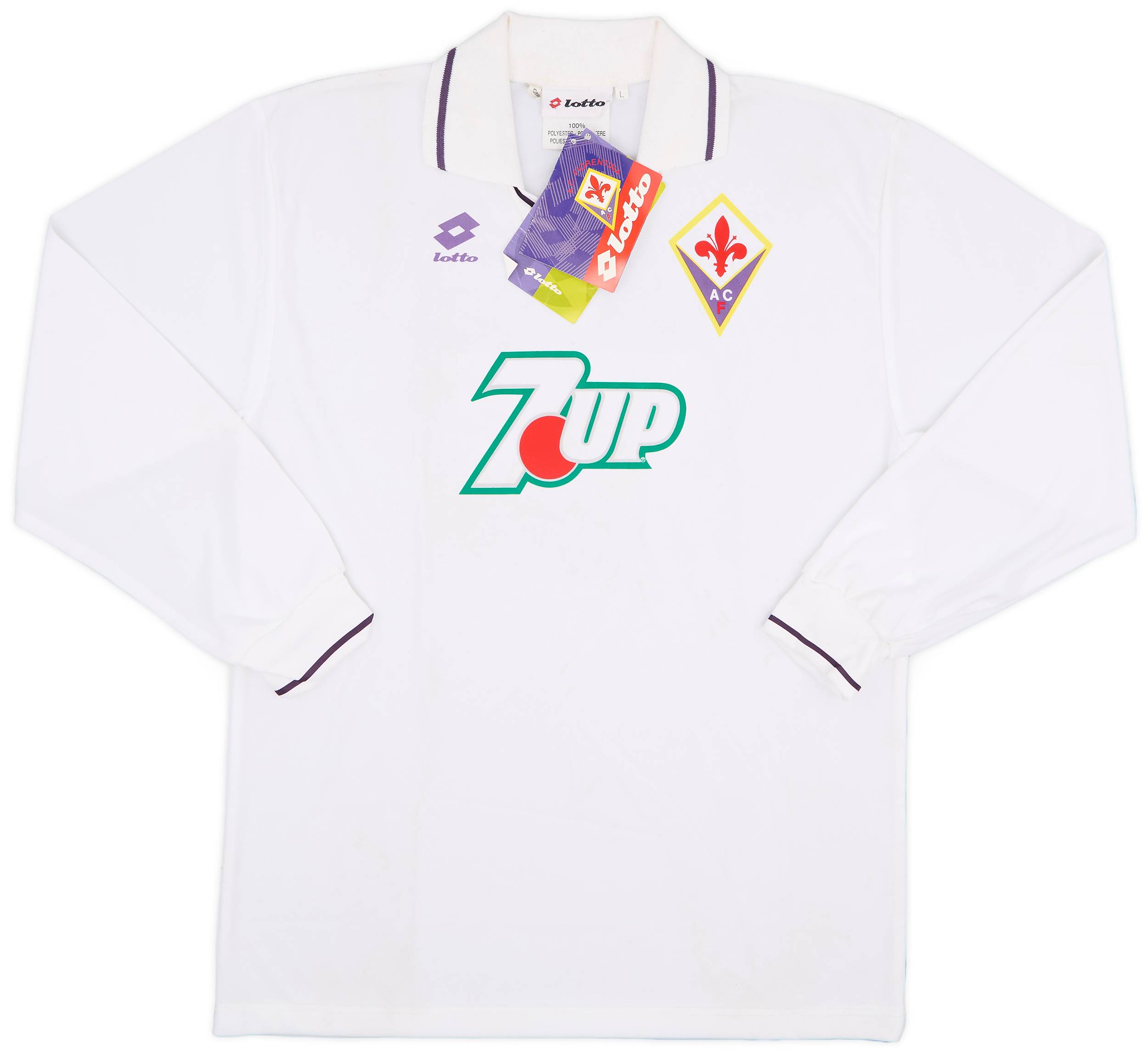 1992-93 Fiorentina Third L/S Shirt (L)