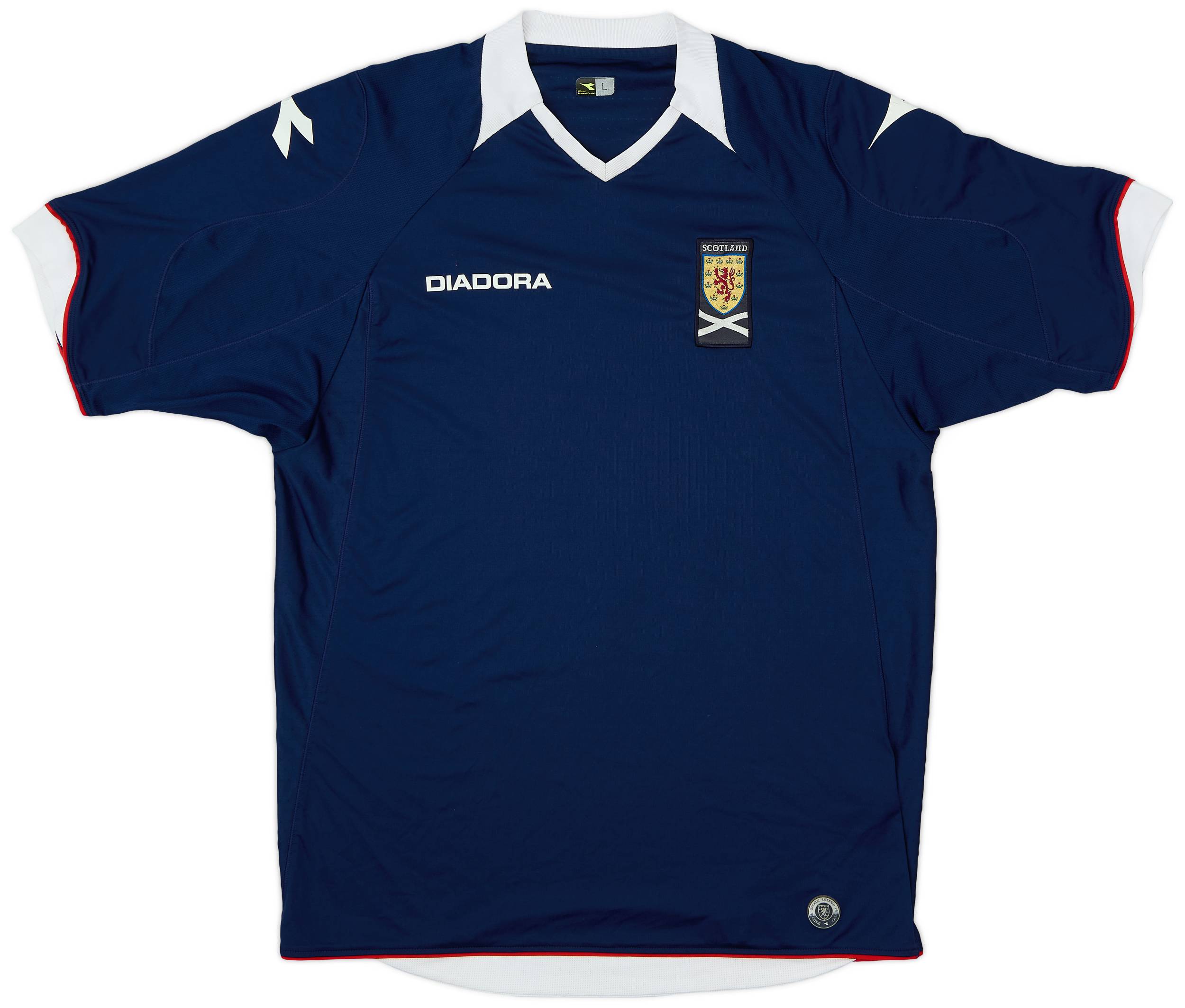 2008-09 Scotland Home Shirt - 7/10 - (L)