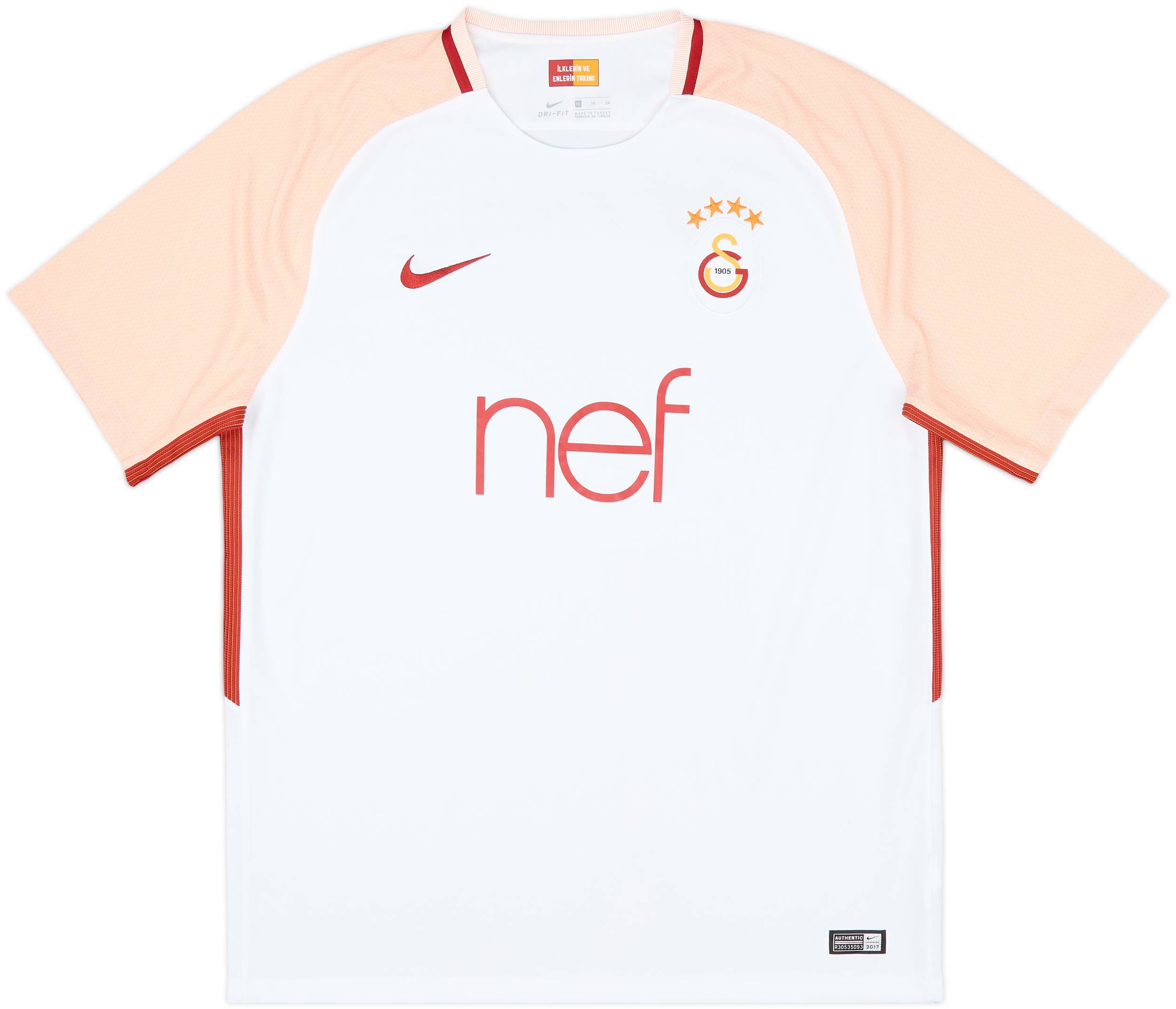 2017-18 Galatasaray Away Shirt - 5/10 - (XL)