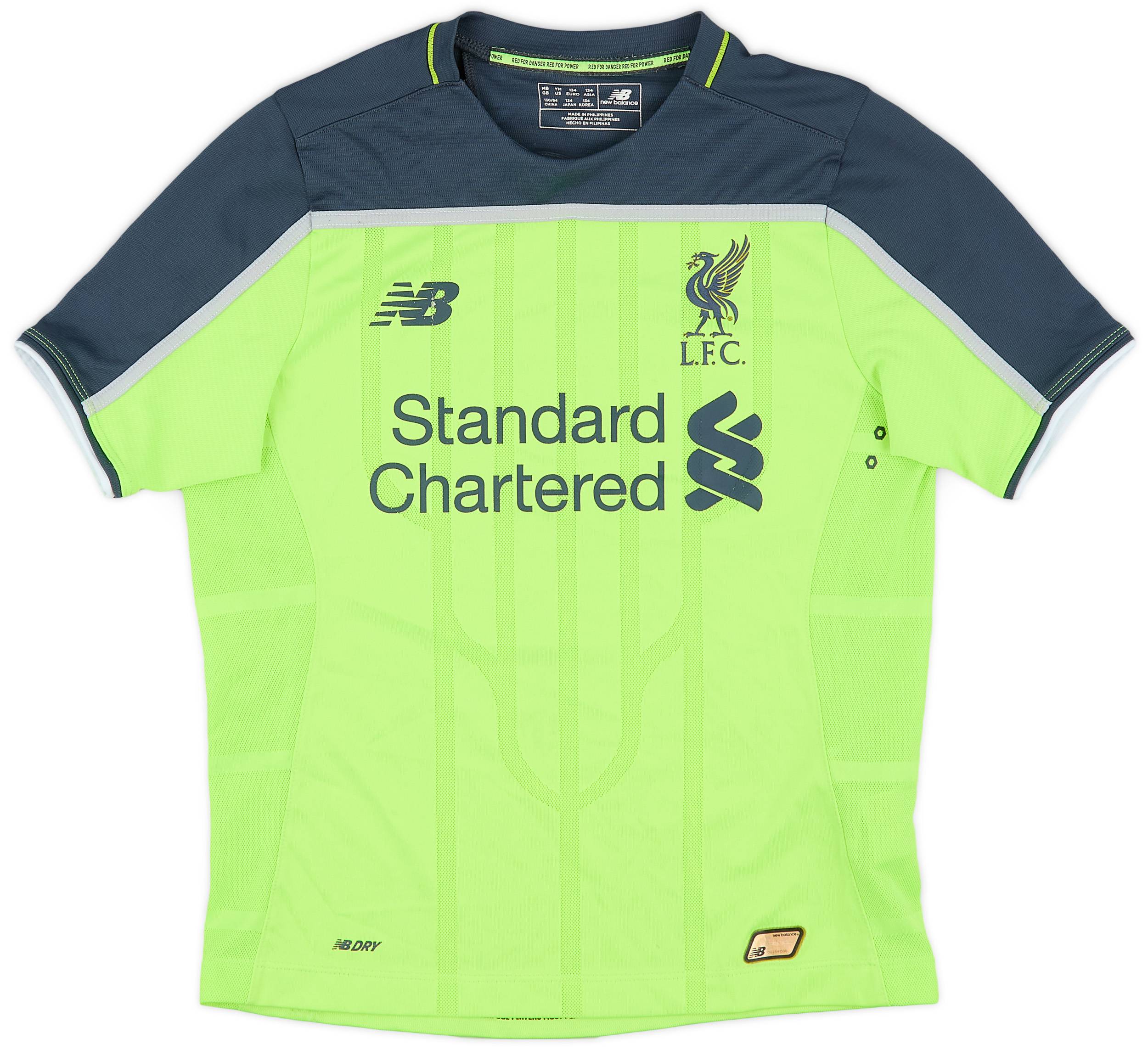 2016-17 Liverpool Third Shirt - 9/10 - (M.Boys)