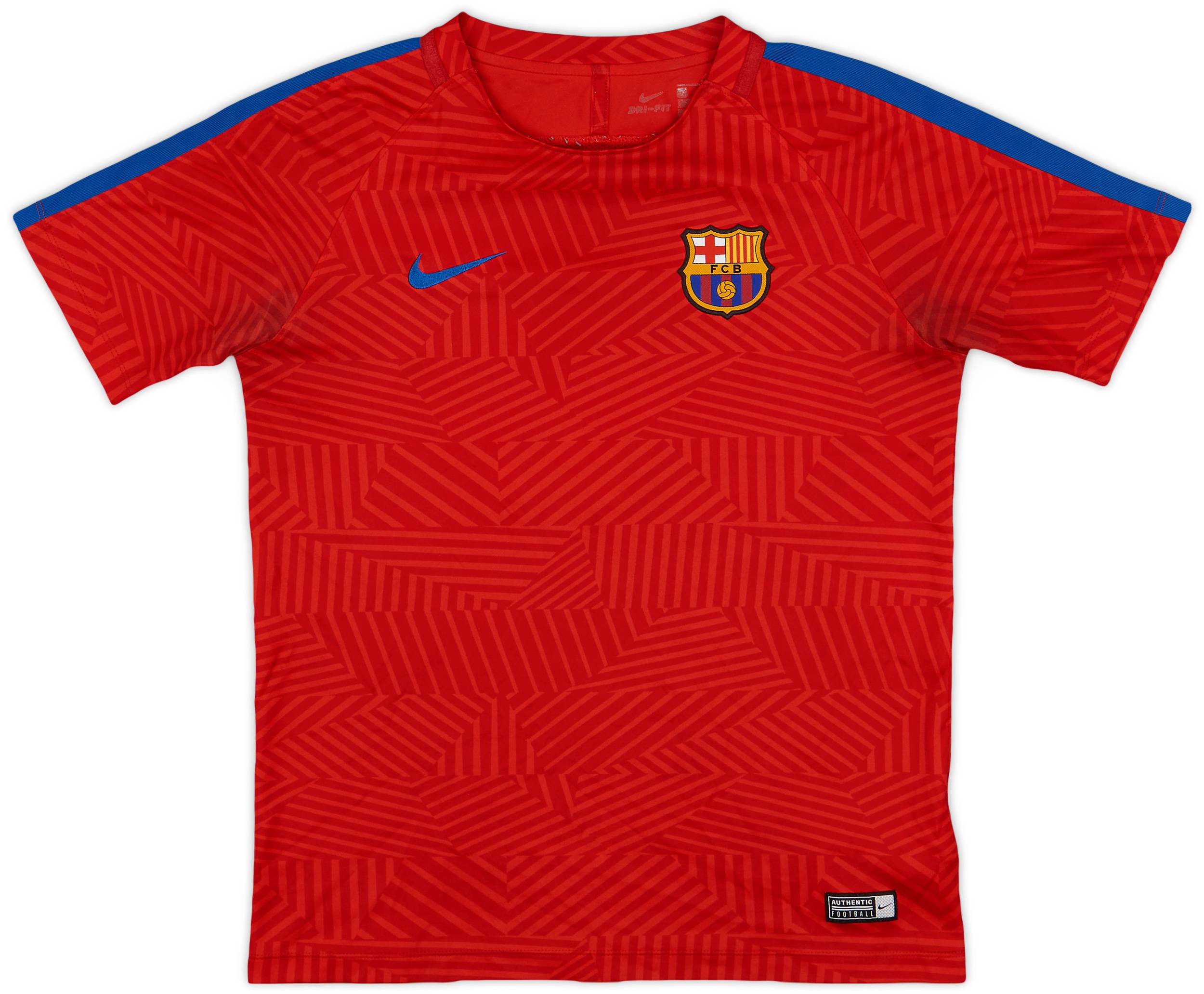 2016-17 Barcelona Nike Training Shirt - 8/10 - (L.Boys)