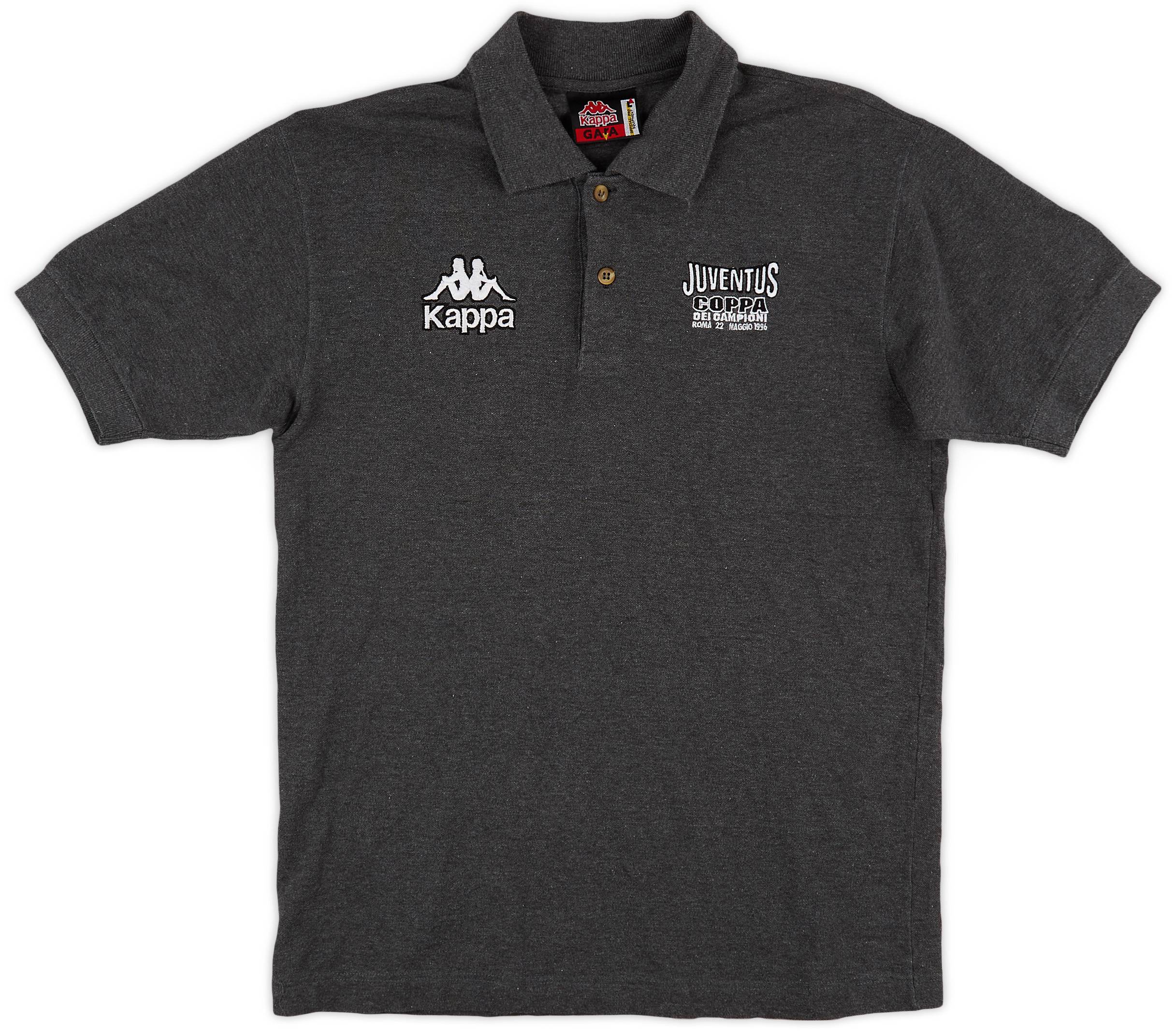 1996 Juventus Kappa 'Coppa Del Campioni 1996' Polo Shirt - 8/10 - (L)