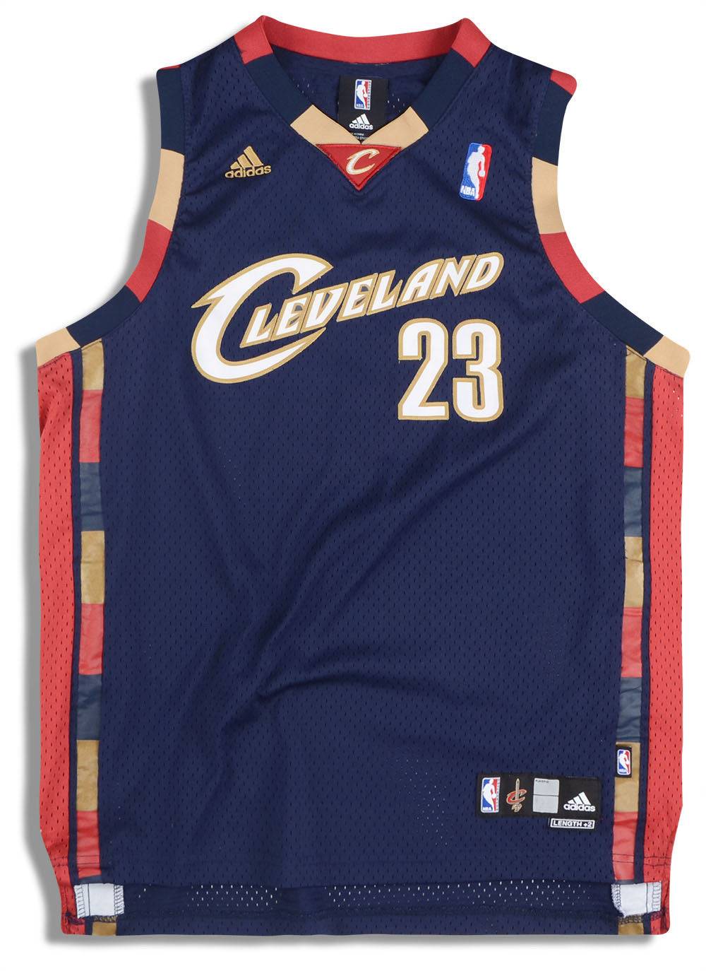 2006-10 Cleveland Cavaliers James #23 adidas Swingman Jersey (Alternate) M