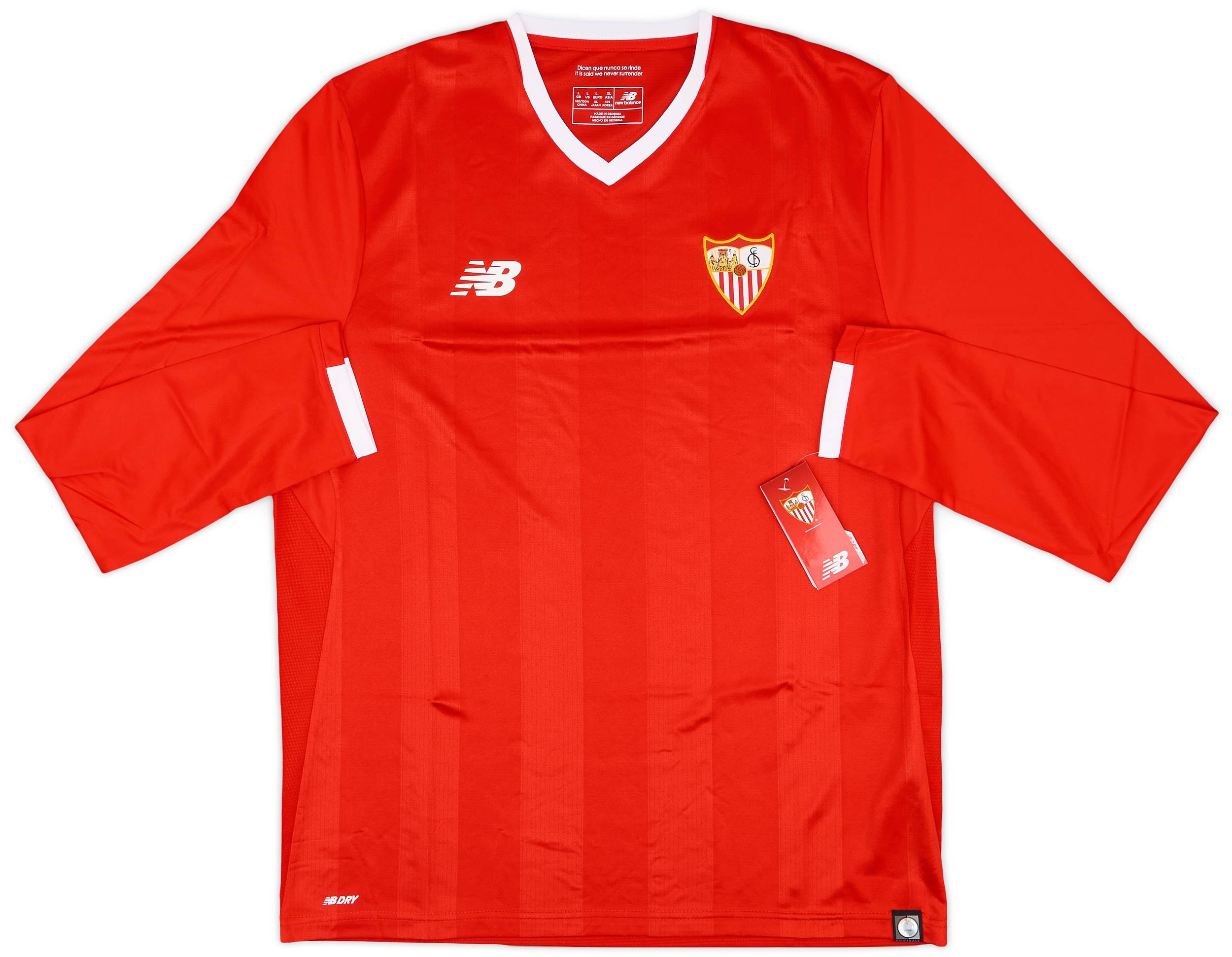 2017-18 Sevilla Away L/S Shirt (L)
