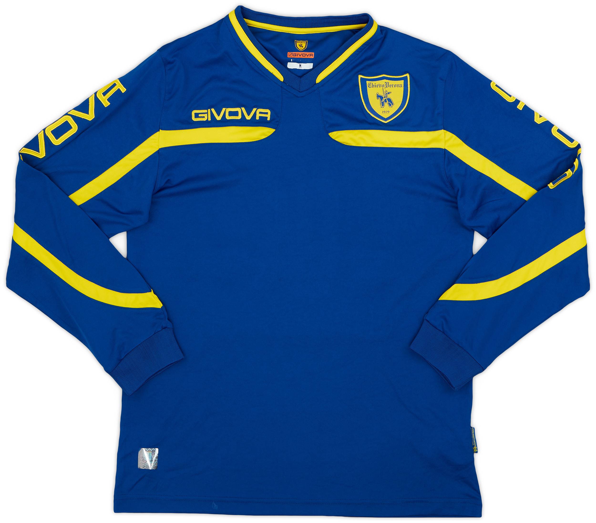 2018-19 Chievo Verona Givova Training L/S Shirt - 8/10 - (M)