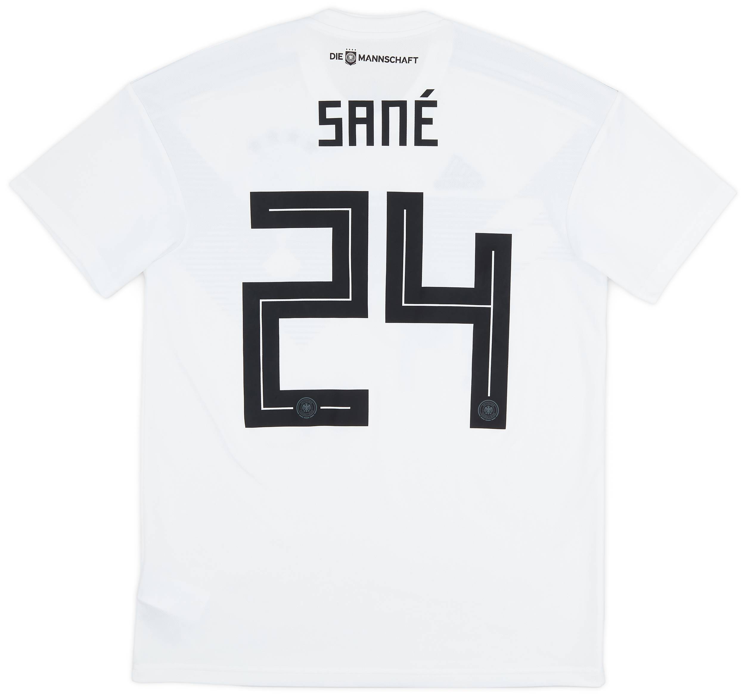 2018-19 Germany Home Shirt Sane #24 - 9/10 - (M)