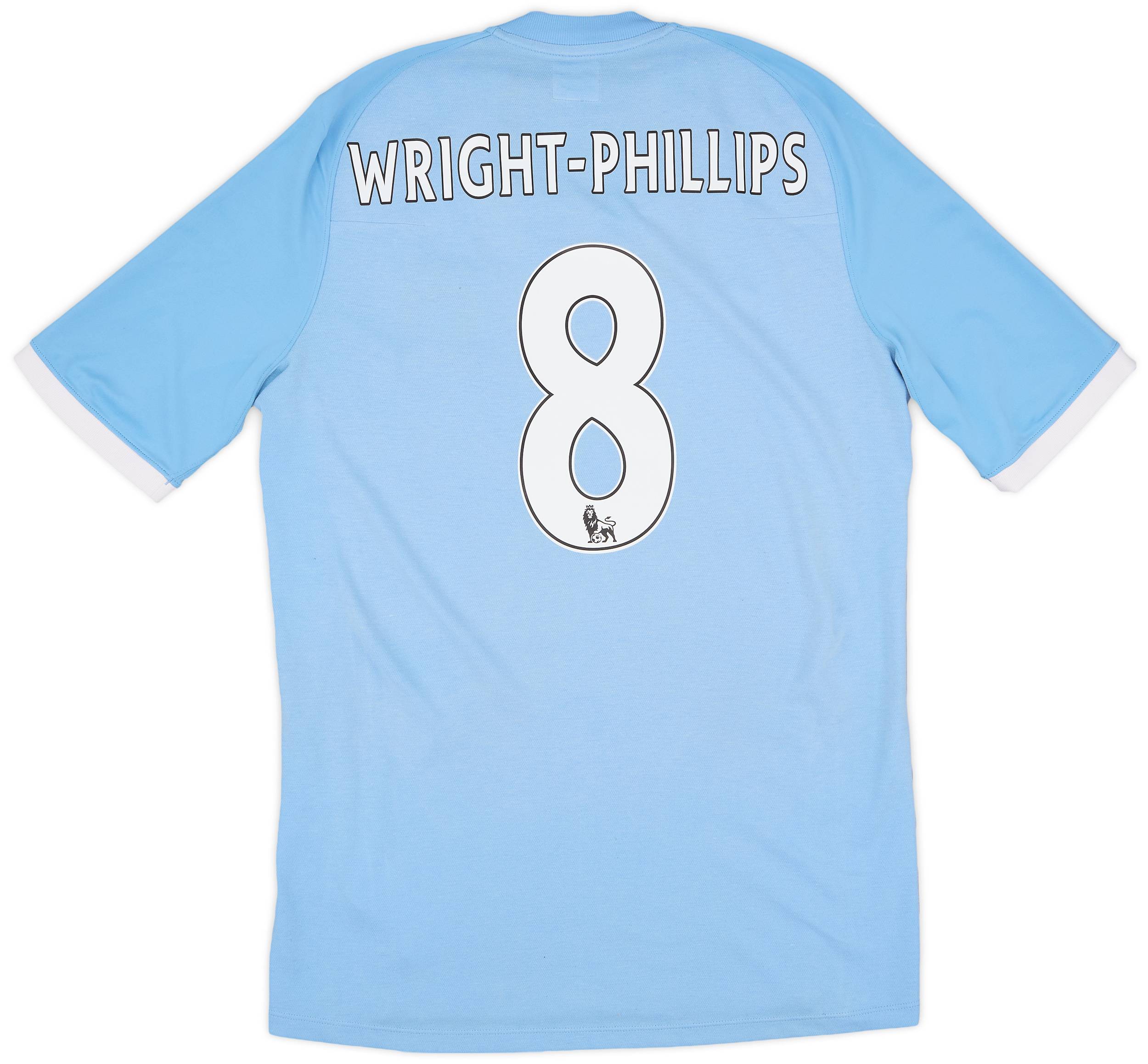 2010-11 Manchester City Home Shirt Wright-Phillips #8 - 6/10 - (M)