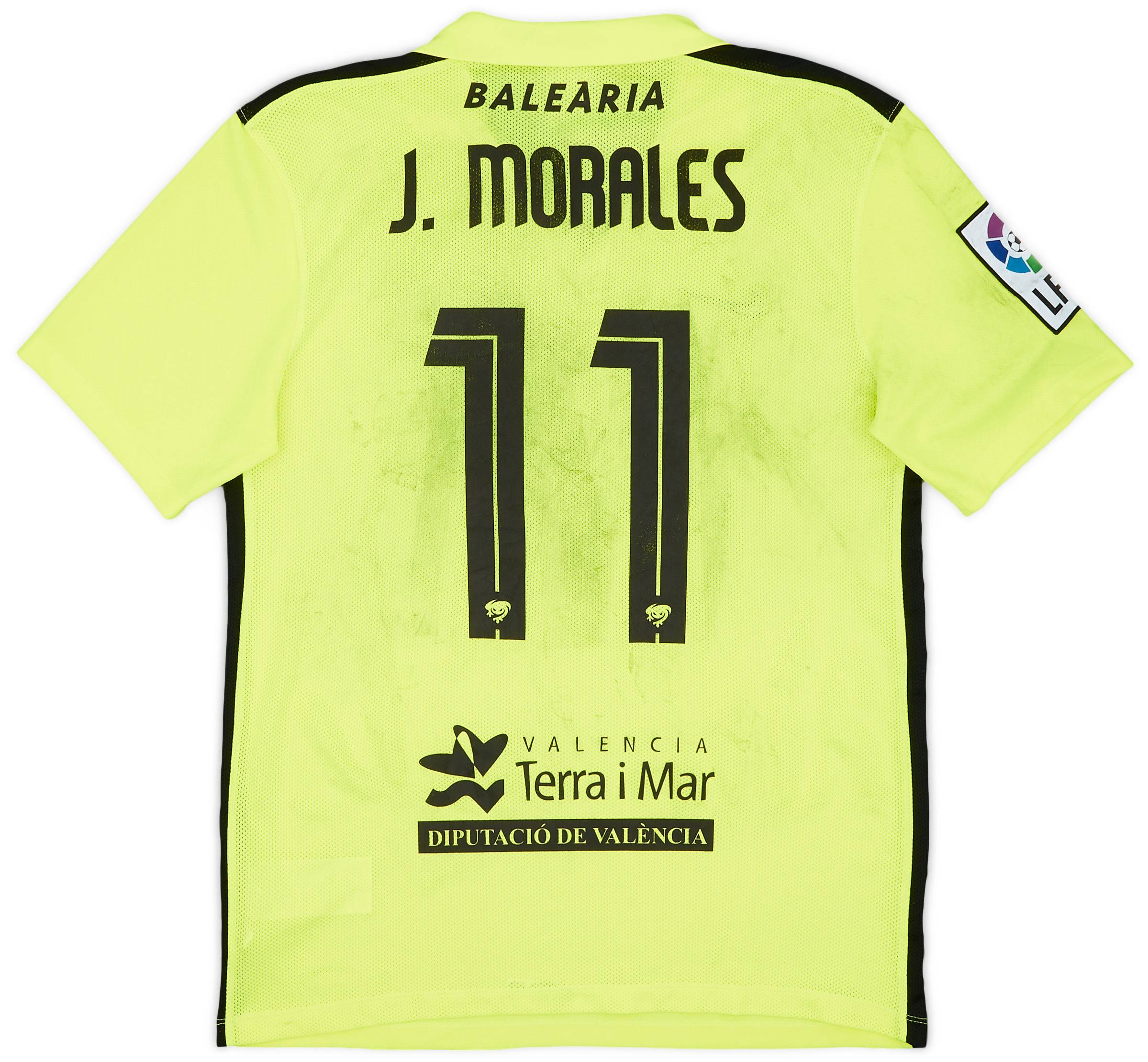 2015-16 Levante Away Shirt J. Morales #11 - 5/10 - (M)