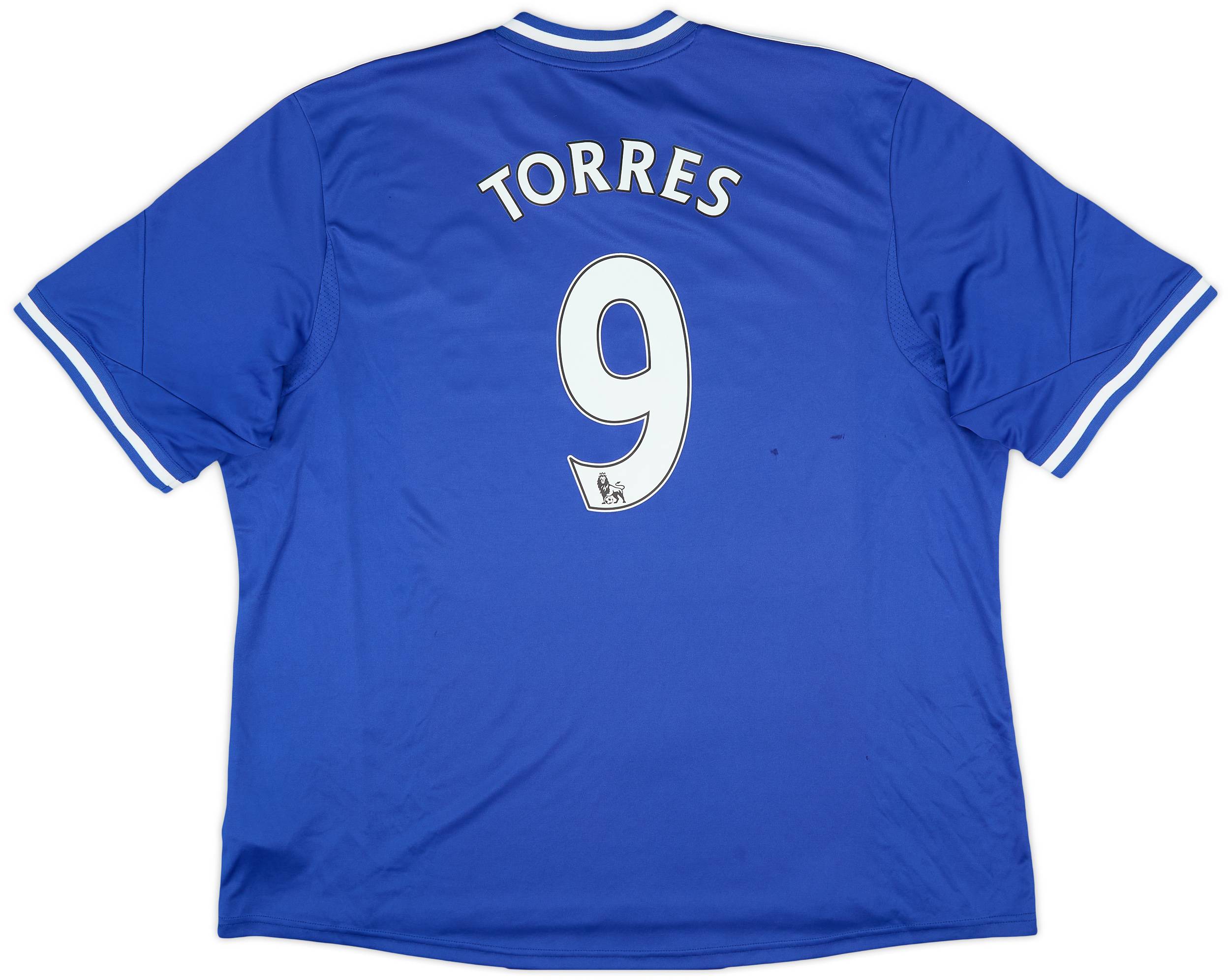 2013-14 Chelsea Home Shirt Torres #13 - 7/10 - (3XL)