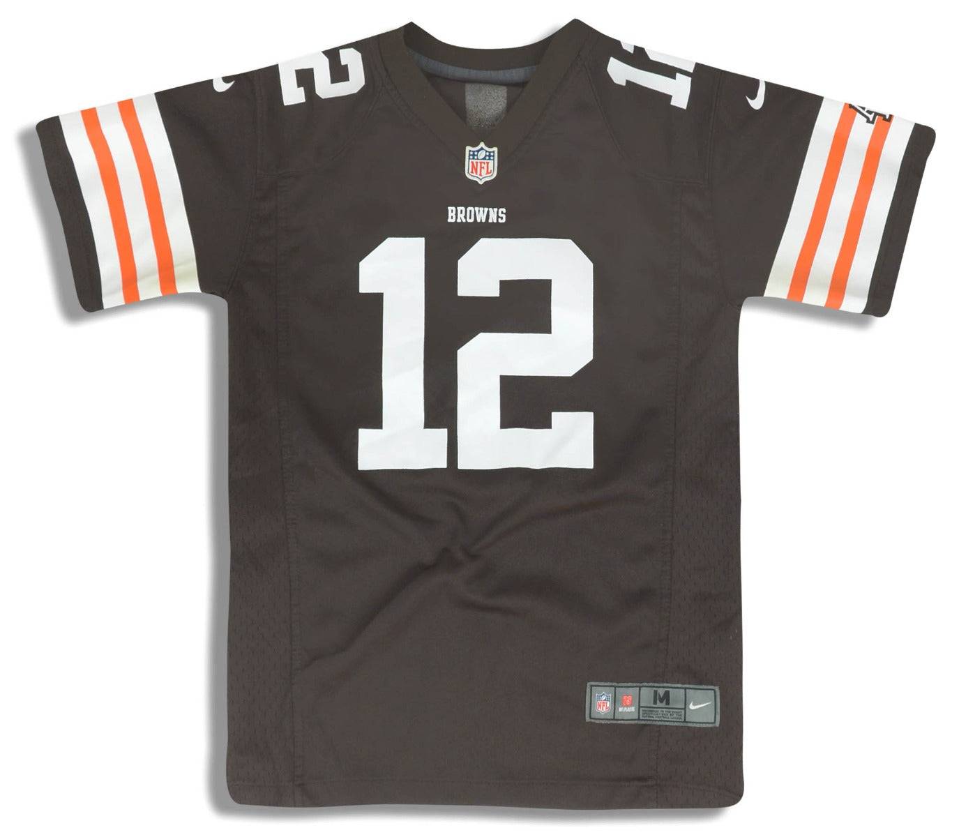 2012 Cleveland Browns McCoy #12 Nike Game Jersey (Home) Y