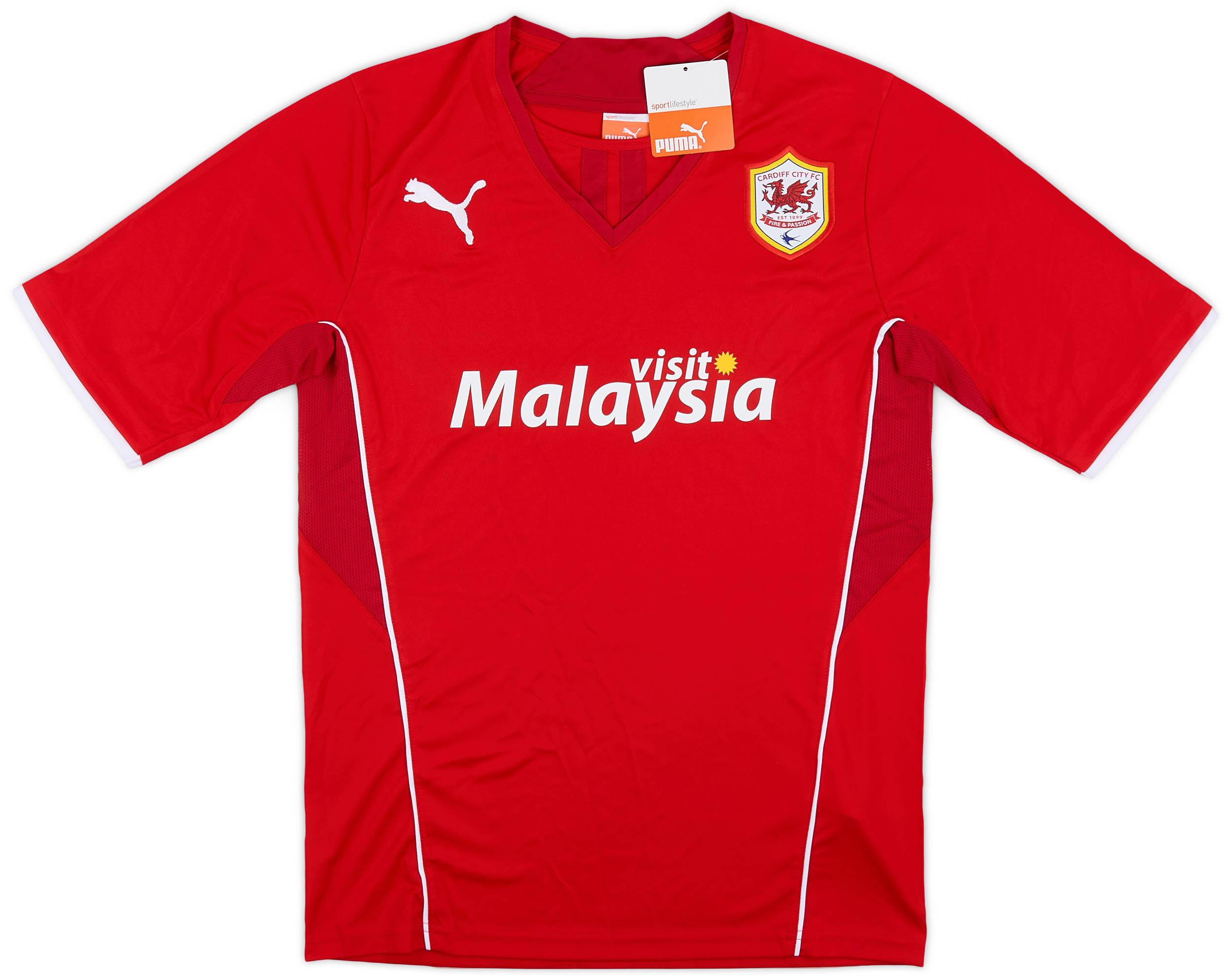 2013-14 Cardiff Home Shirt (S)