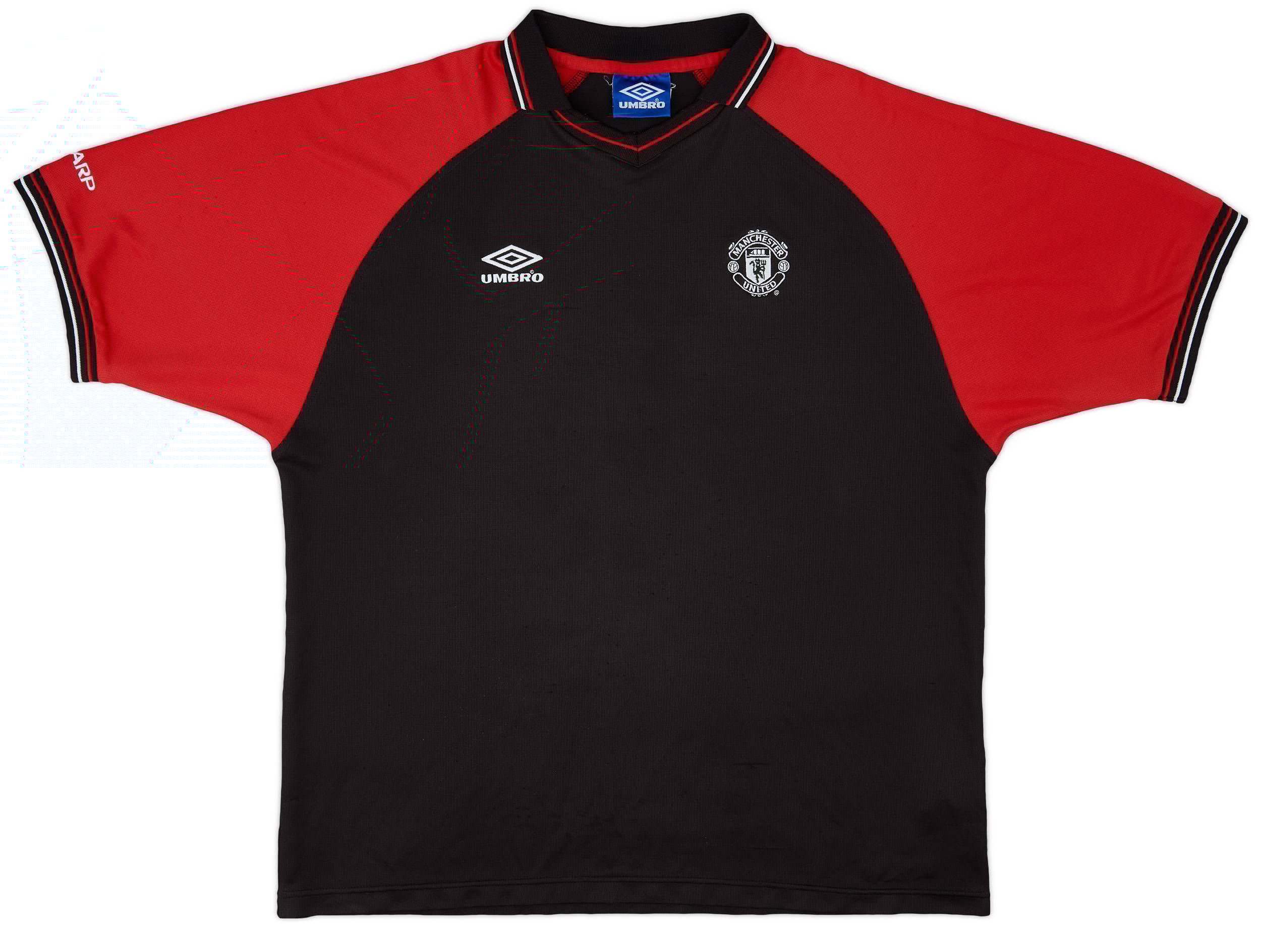 1990s Manchester United Umbro Polo Shirt - 8/10 - (XXL)