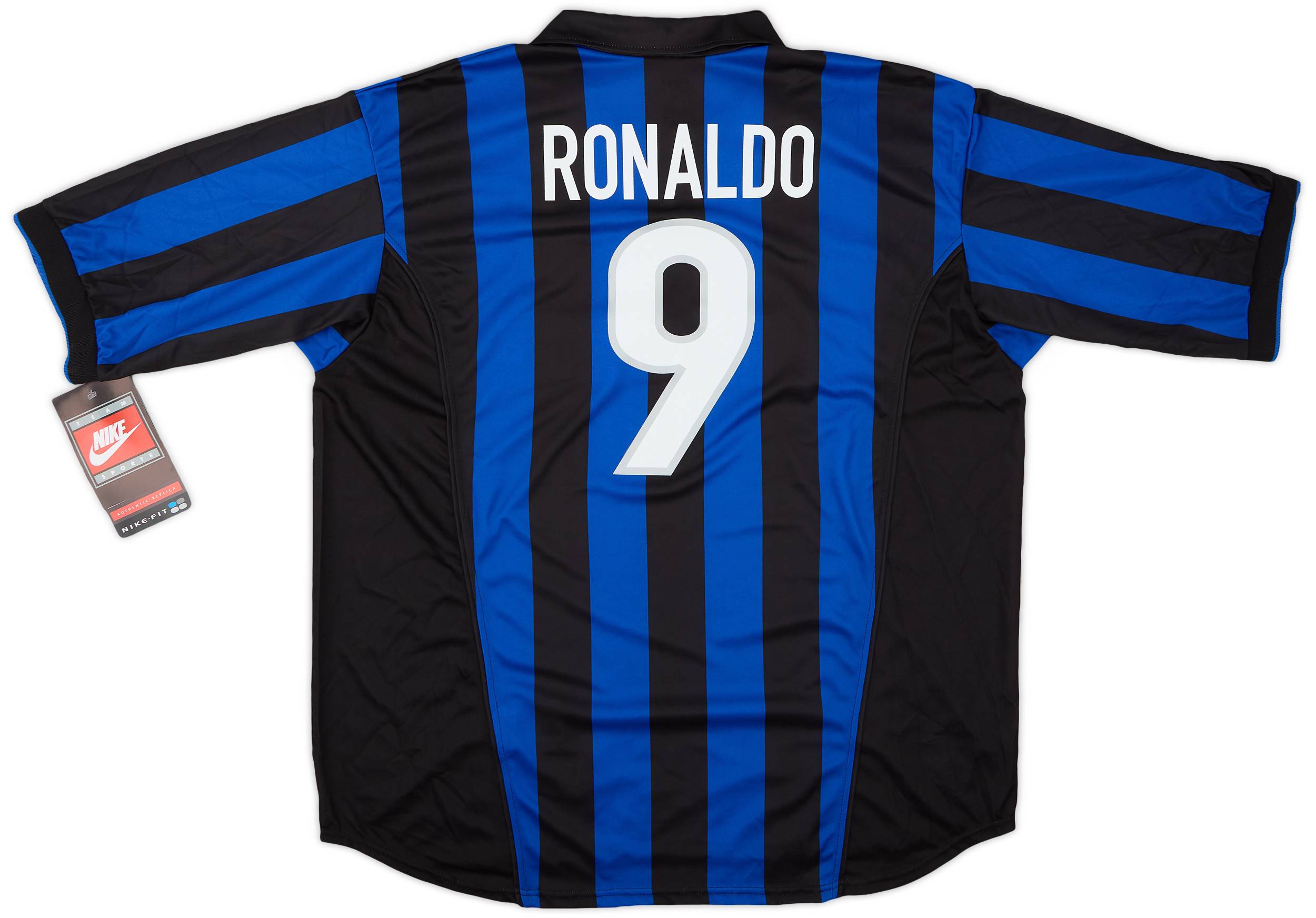 1998-99 Inter Milan Home Shirt Ronaldo #9 (XXL)