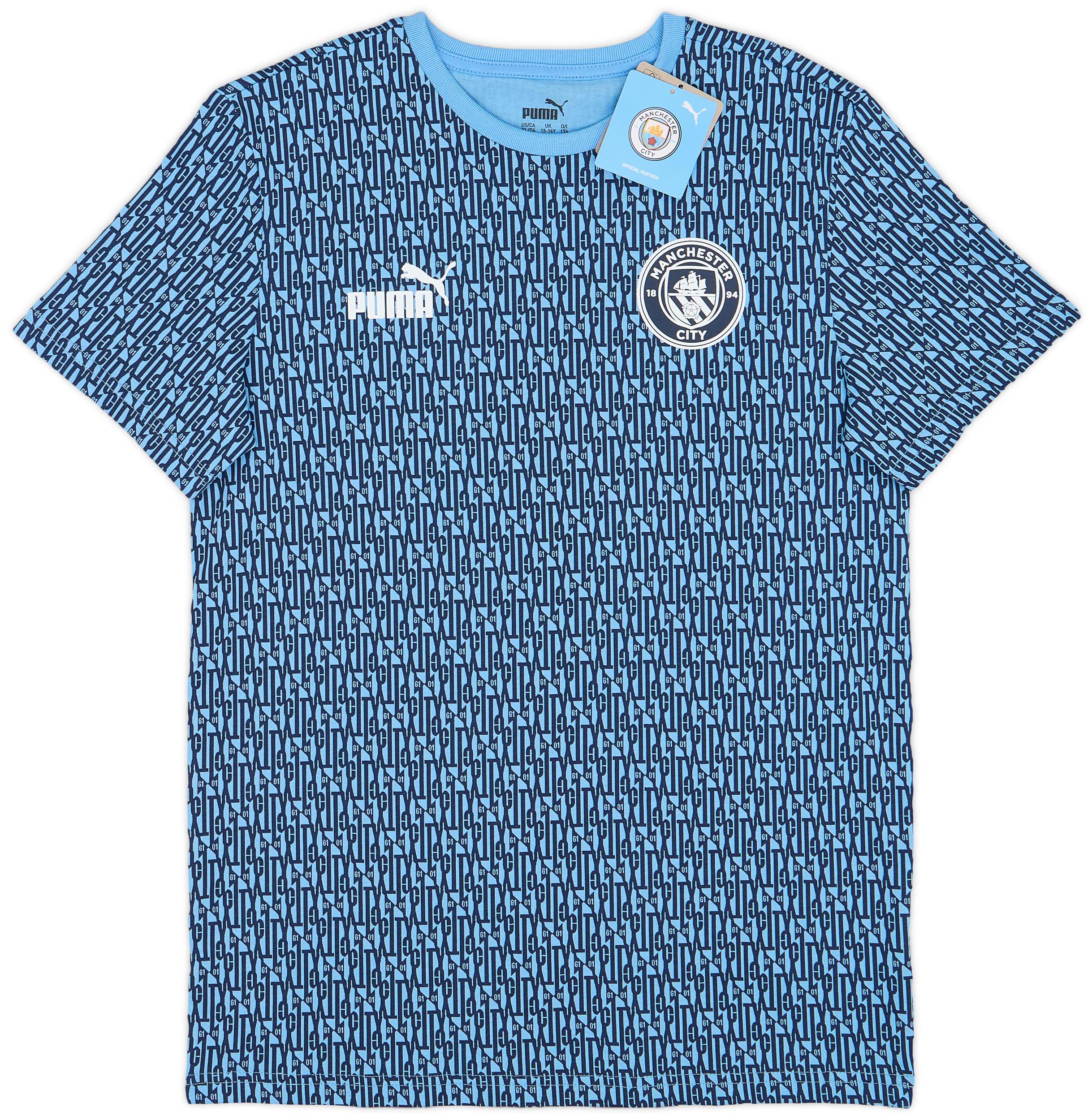 2024-25 Manchester City Puma FtblCulture Tee (KIDS)