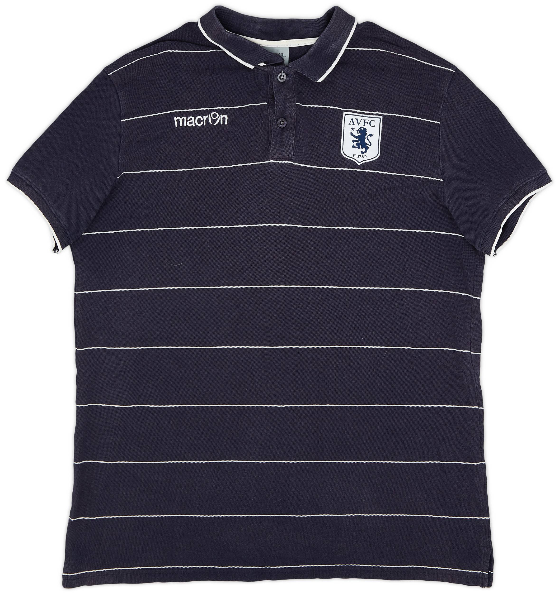 2014-15 Aston Villa Macron Polo Shirt - 8/10 - (3XL)