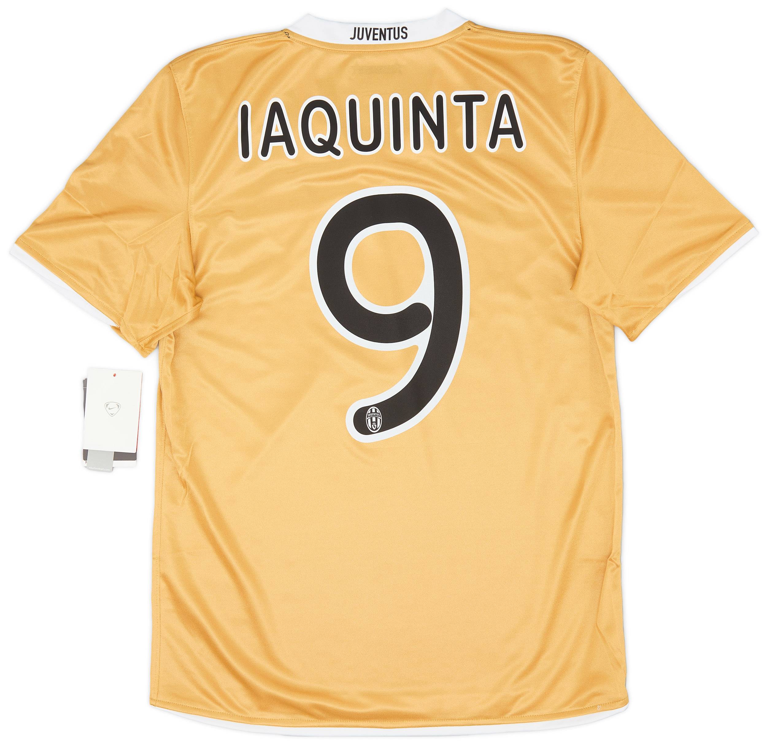 2008-09 Juventus Away Shirt Iaquinta #9 (S)