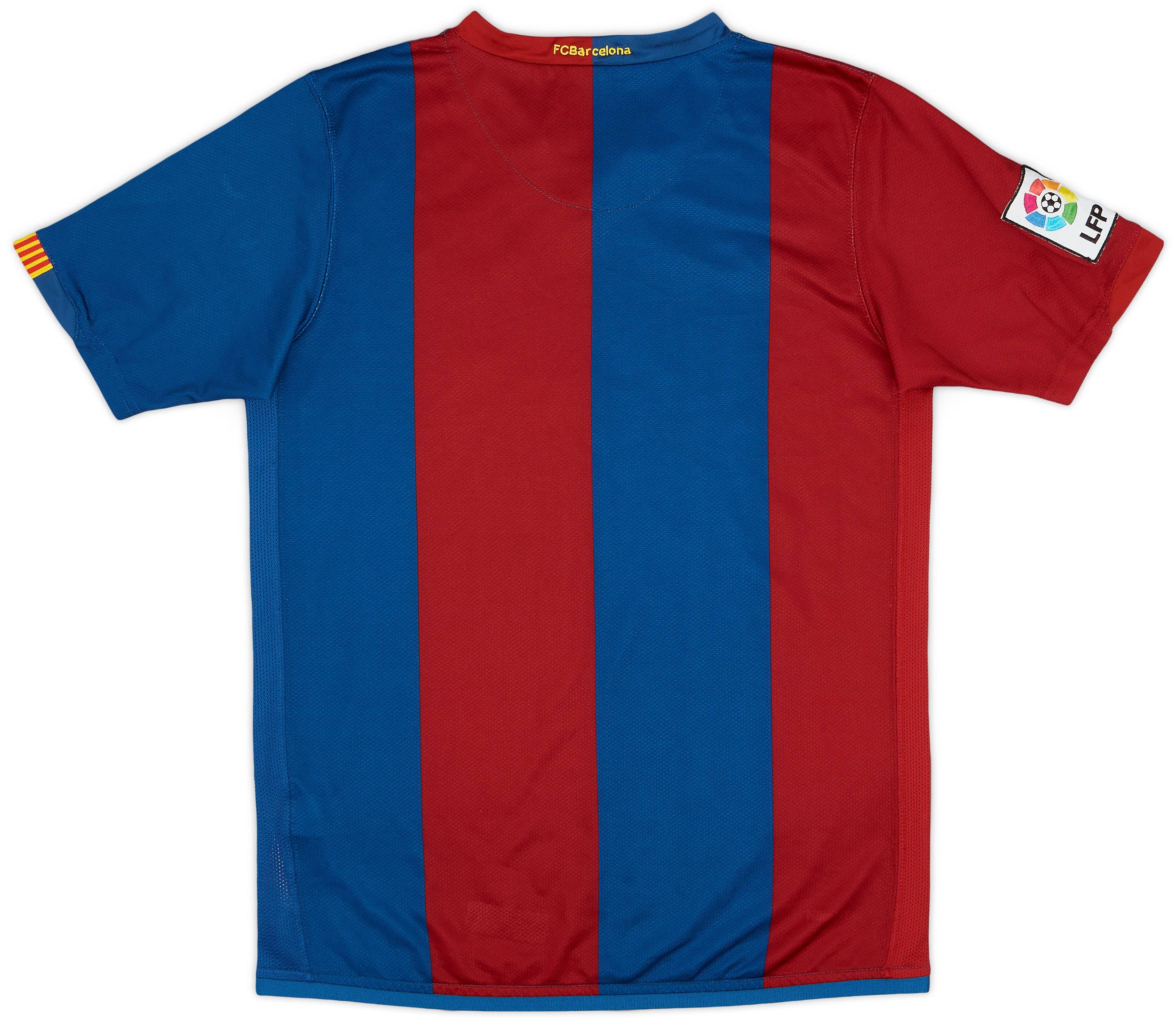 FC Barcelona サッカーシャツ Ｌ 2006-07 Barcelona Home Shirt - 8/10 - (L.Boys)