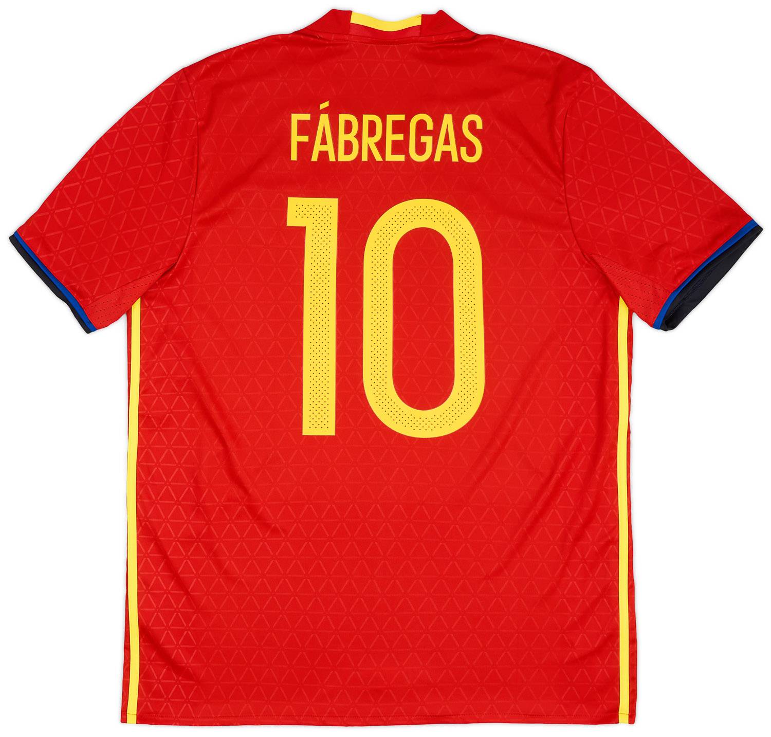 2016-17 Spain Home Shirt Fabregas #10