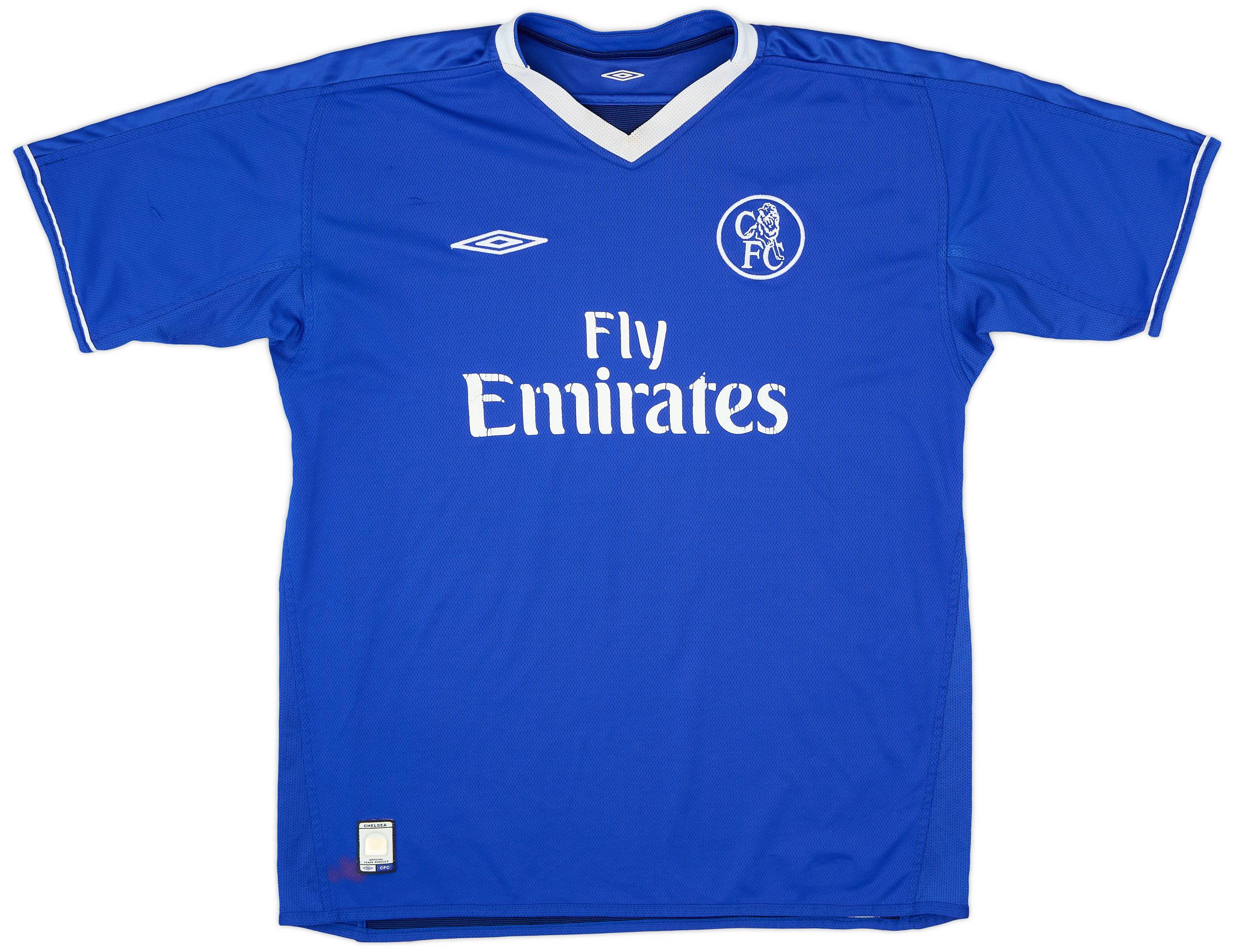 チェルシー 03/05 ホーム 2003-05 Chelsea Home Shirt - 5/10 - (XL)