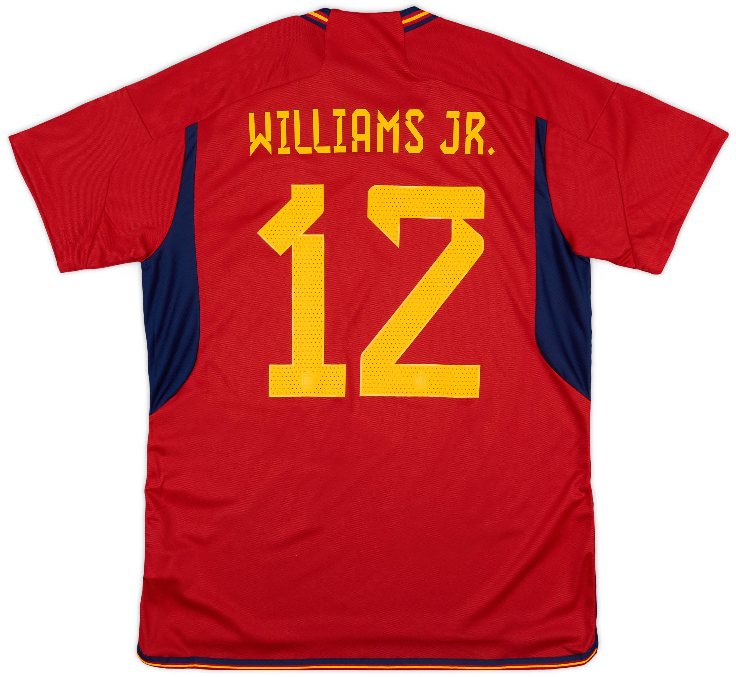 2022-23 Spain Home Shirt Williams Jr. #12