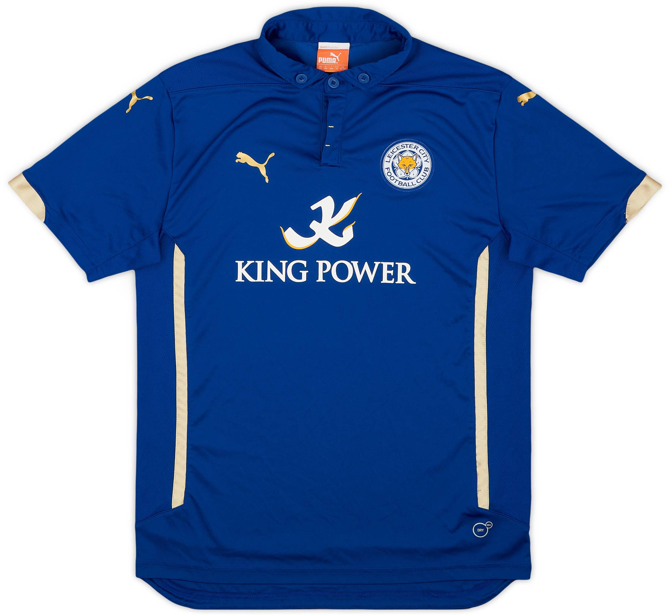2014-15 Leicester Home Shirt - 7/10 - (L.Boys)