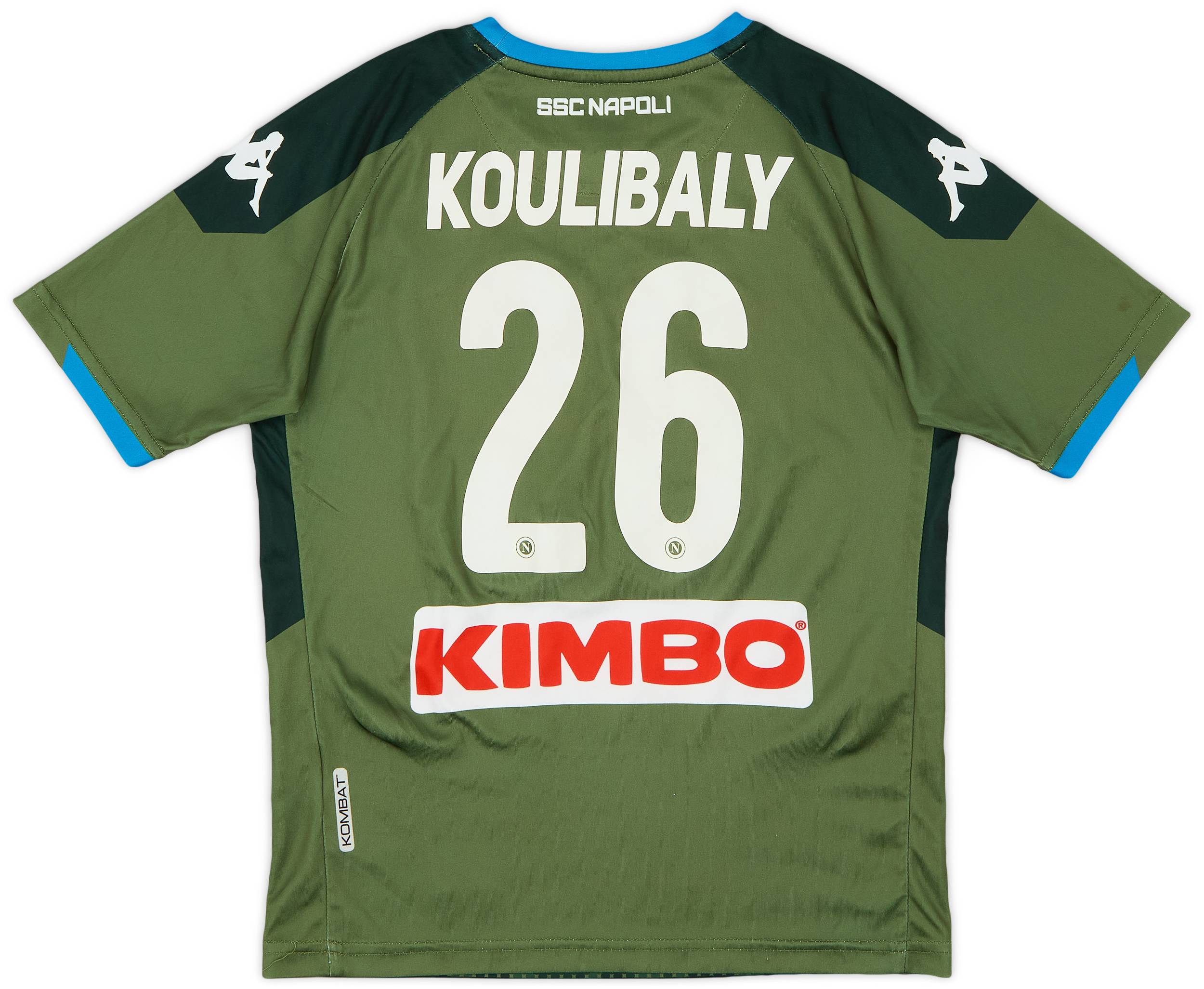 2019-20 Napoli Away Shirt Koulibaly #26 - 9/10 - (S.Boys)