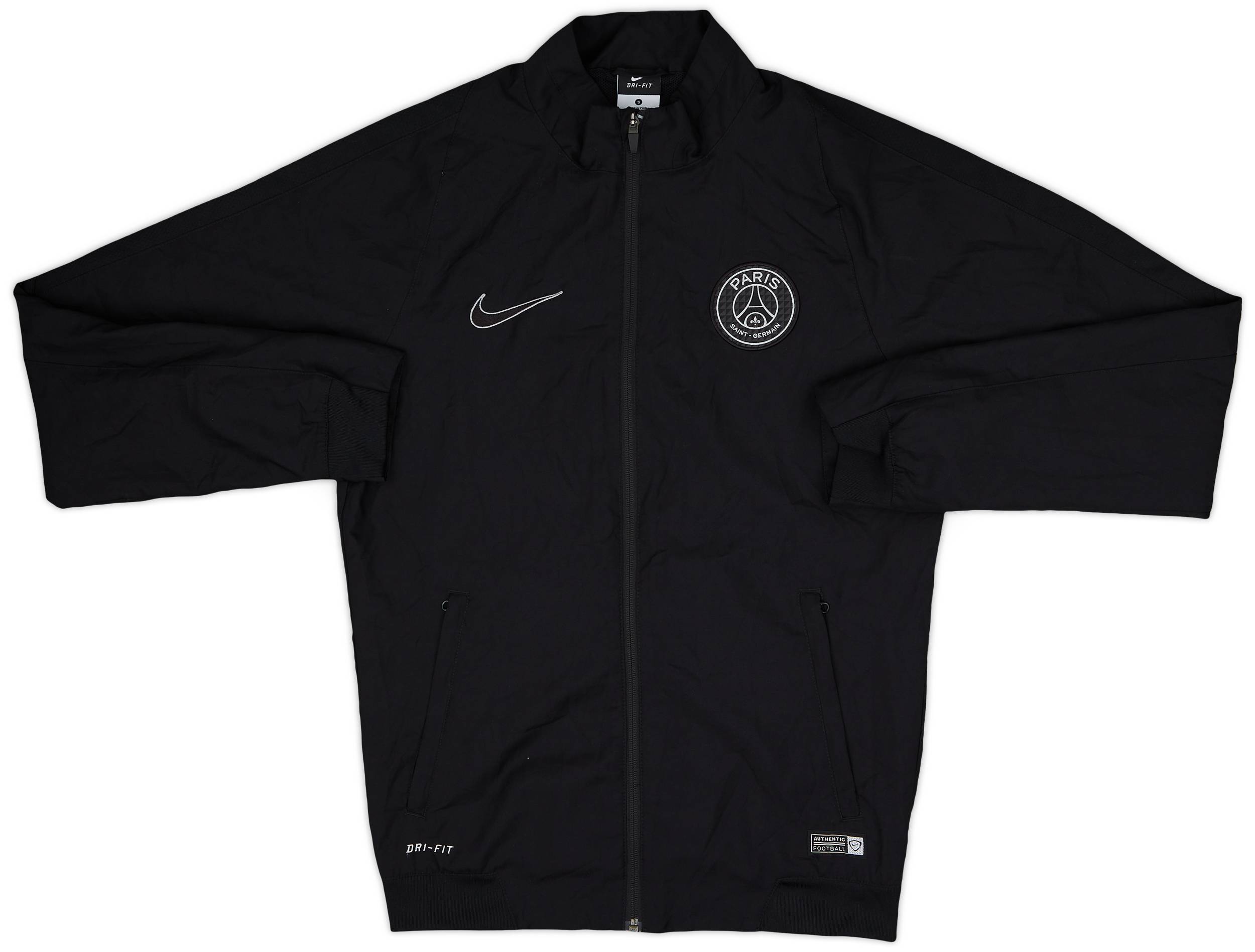 2015-16 Paris Saint-Germain Nike Track Jacket - 8/10 - (S)