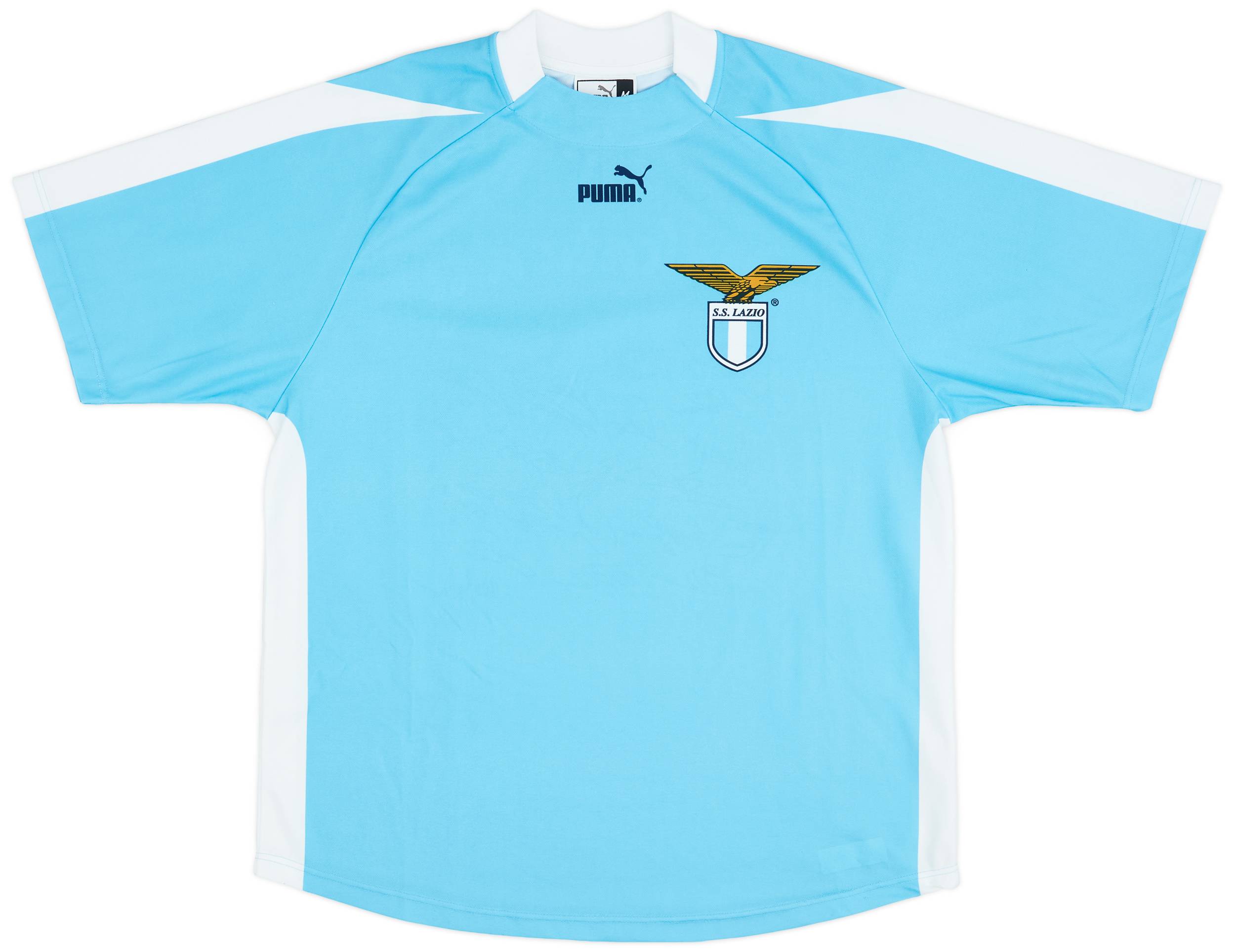 2003-04 Lazio 'Signed' Basic Home Shirt - 9/10 - (M)