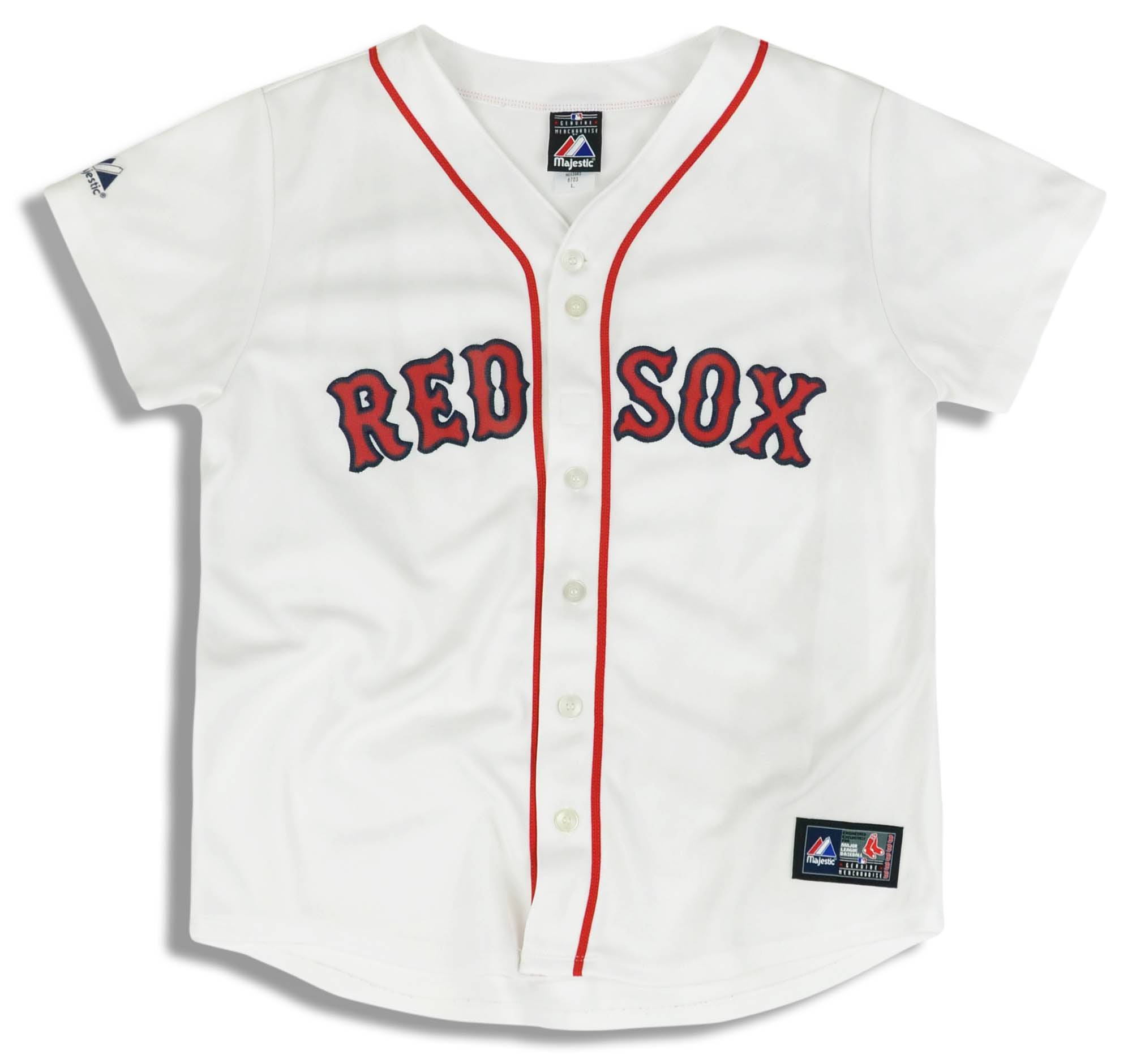 2010-14 Boston Red Sox Majestic Jersey (Home) Y