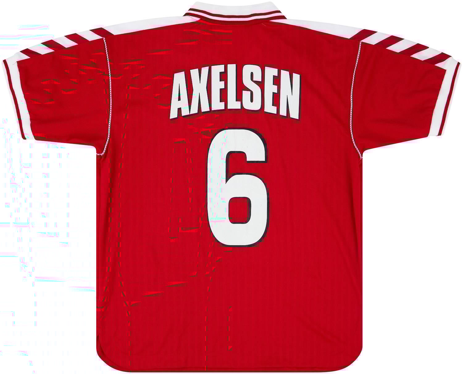 1999 Denmark Women Match Issue World Cup Home Shirt Axelsen #6