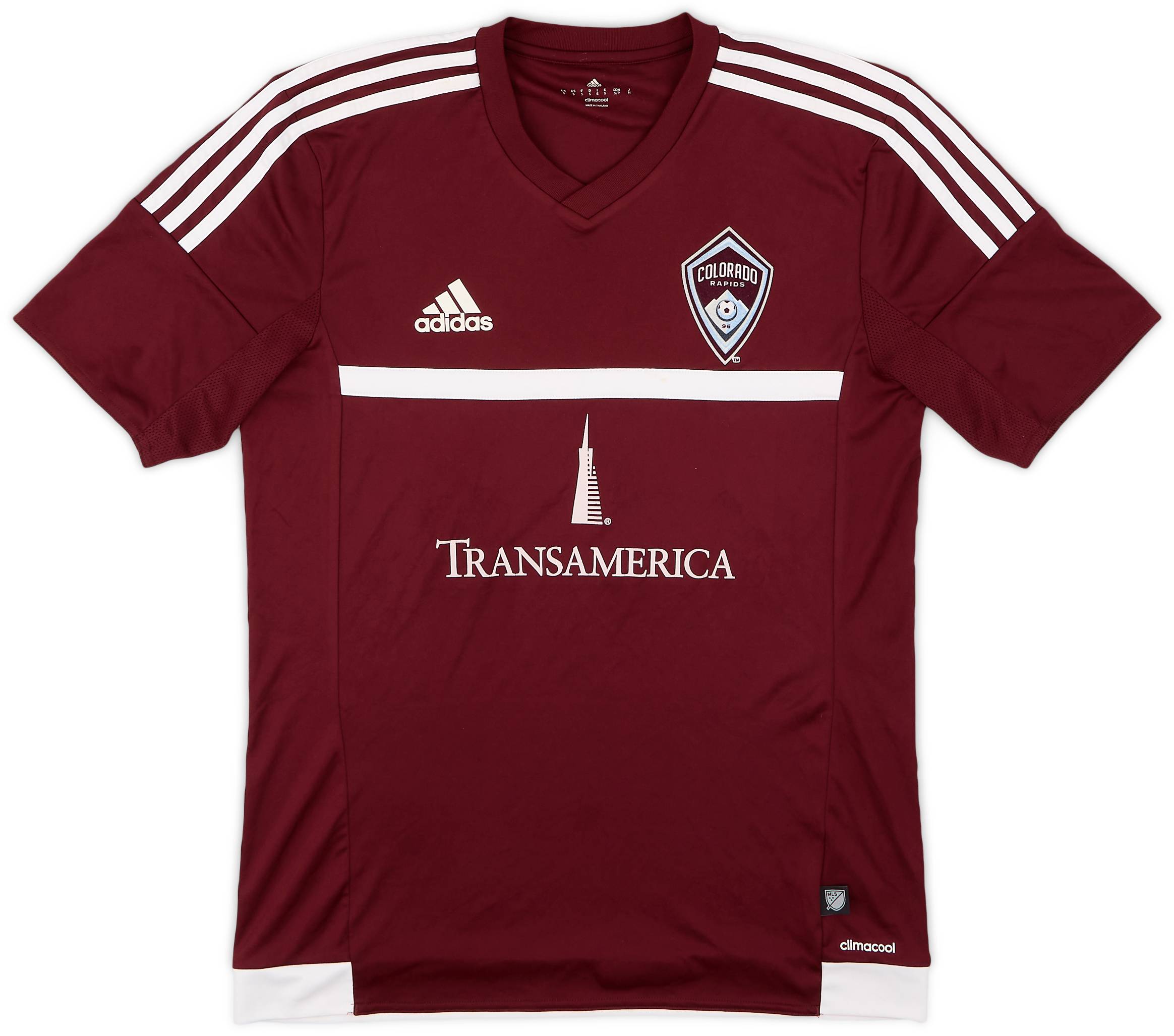 2016-17 Colorado Rapids adidas Player Issue Training Shirt #21 - 8/10 - (S)