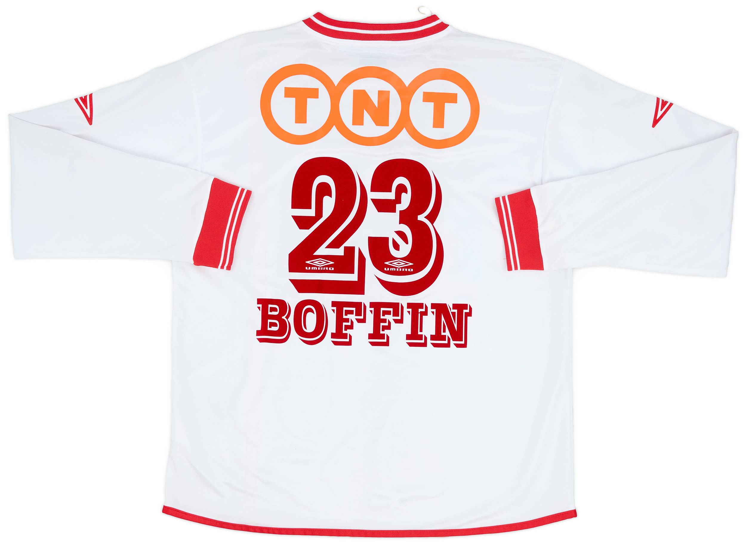 2003-04 Standard Liege Away L/S Shirt Boffin #23 - 5/10 - (XL)