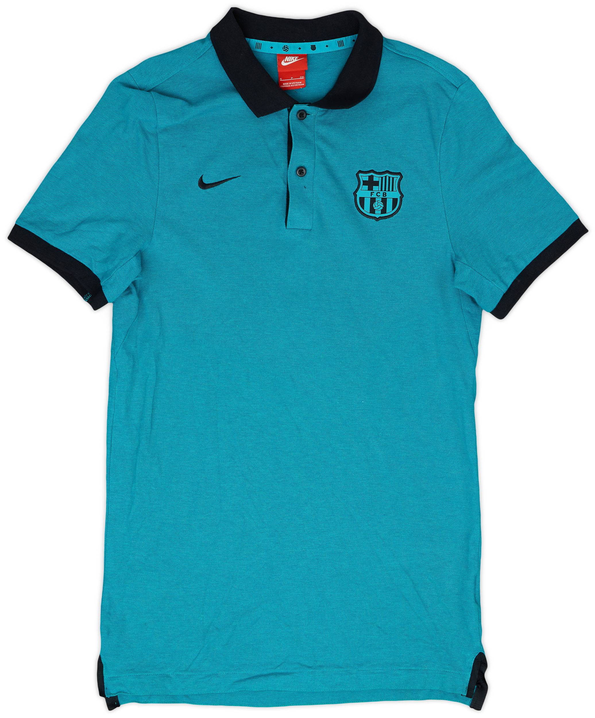 2016-17 Barcelona Nike Polo Shirt - 8/10 - (S)