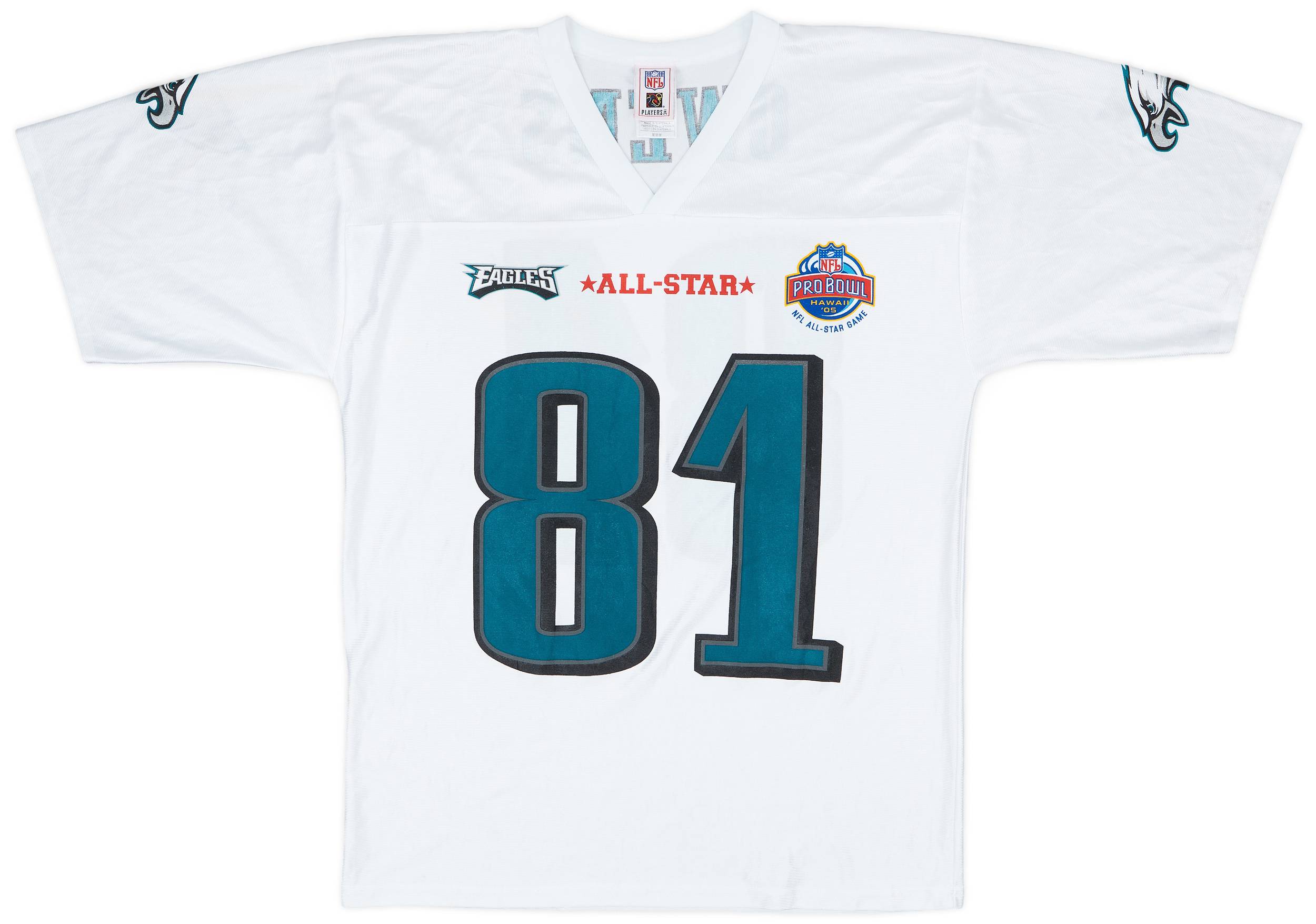 2005 Pro Bowl Philadelphia Eagles Owens #81 NFL Replica Jersey - 7/10 - (M)