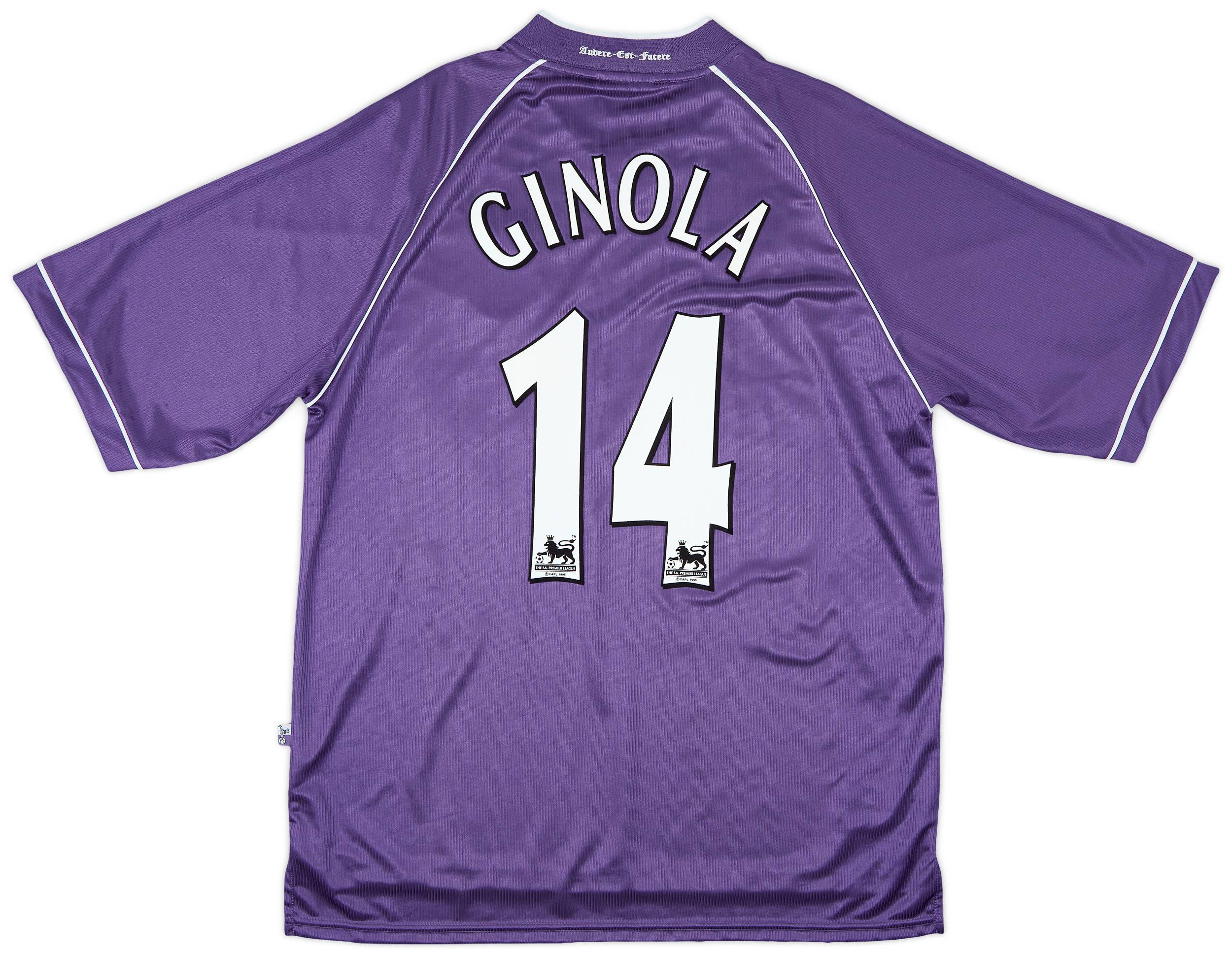 1998-99 Tottenham Away Shirt Ginola #14 - 10/10 - (L)