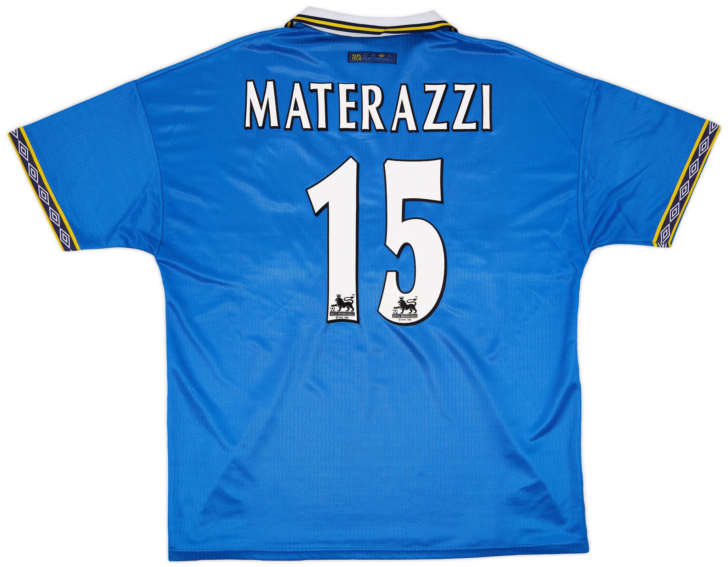 1997-99 Everton Home Shirt Materazzi #15 - 9/10 - (XXL)