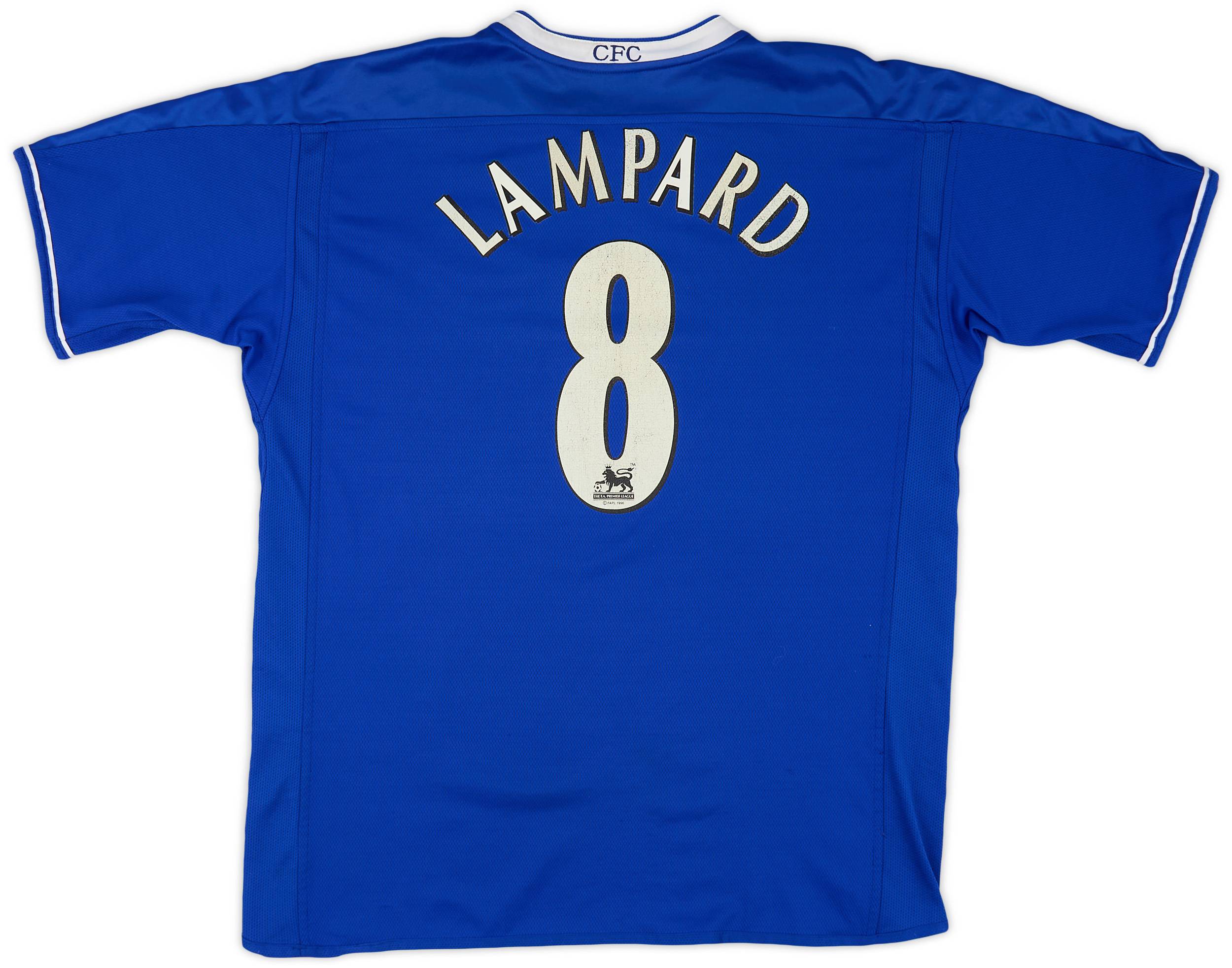2003-05 Chelsea Home Shirt Lampard #8 - 6/10 - (XL)