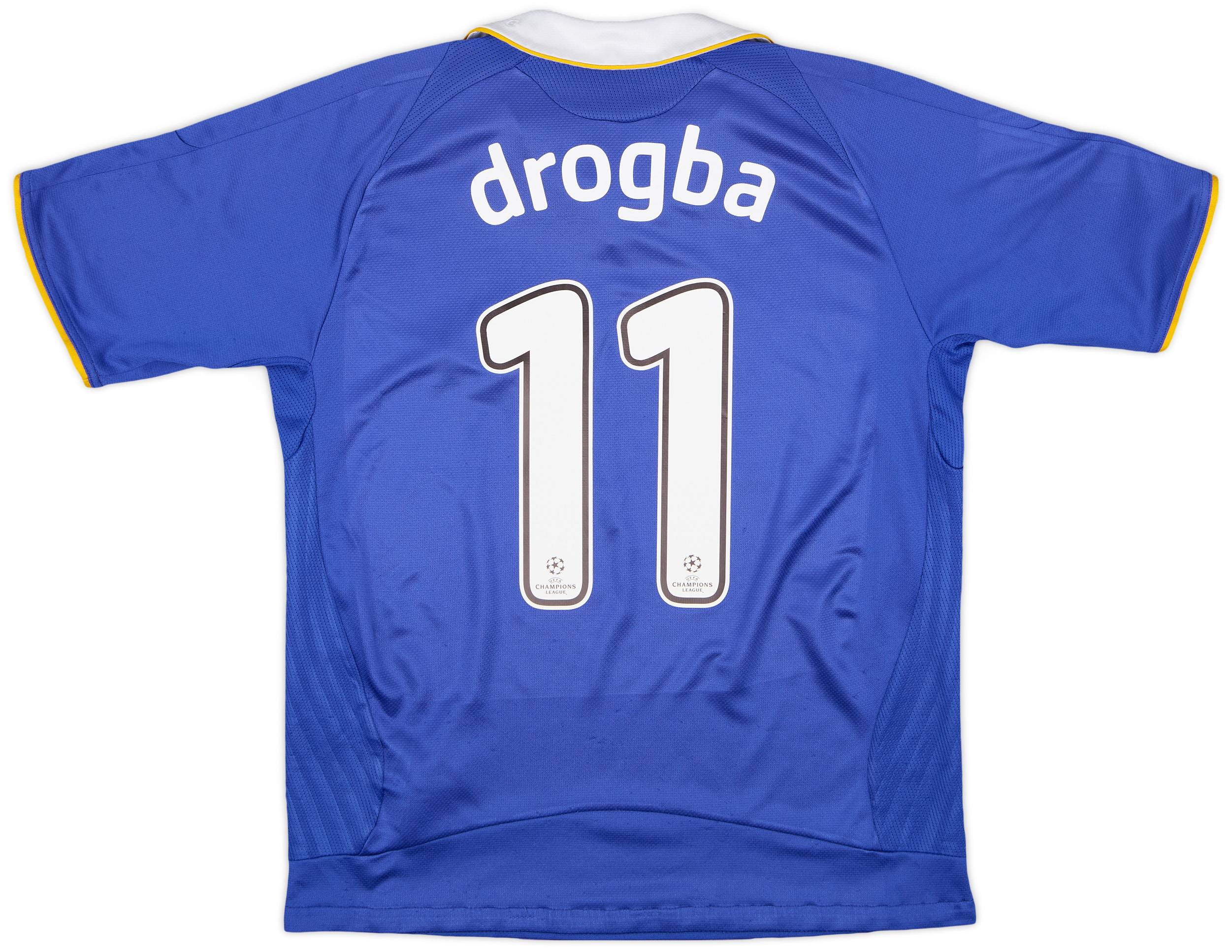 2008-09 Chelsea Home Shirt Drogba #11 - 7/10 - (XL.Boys)