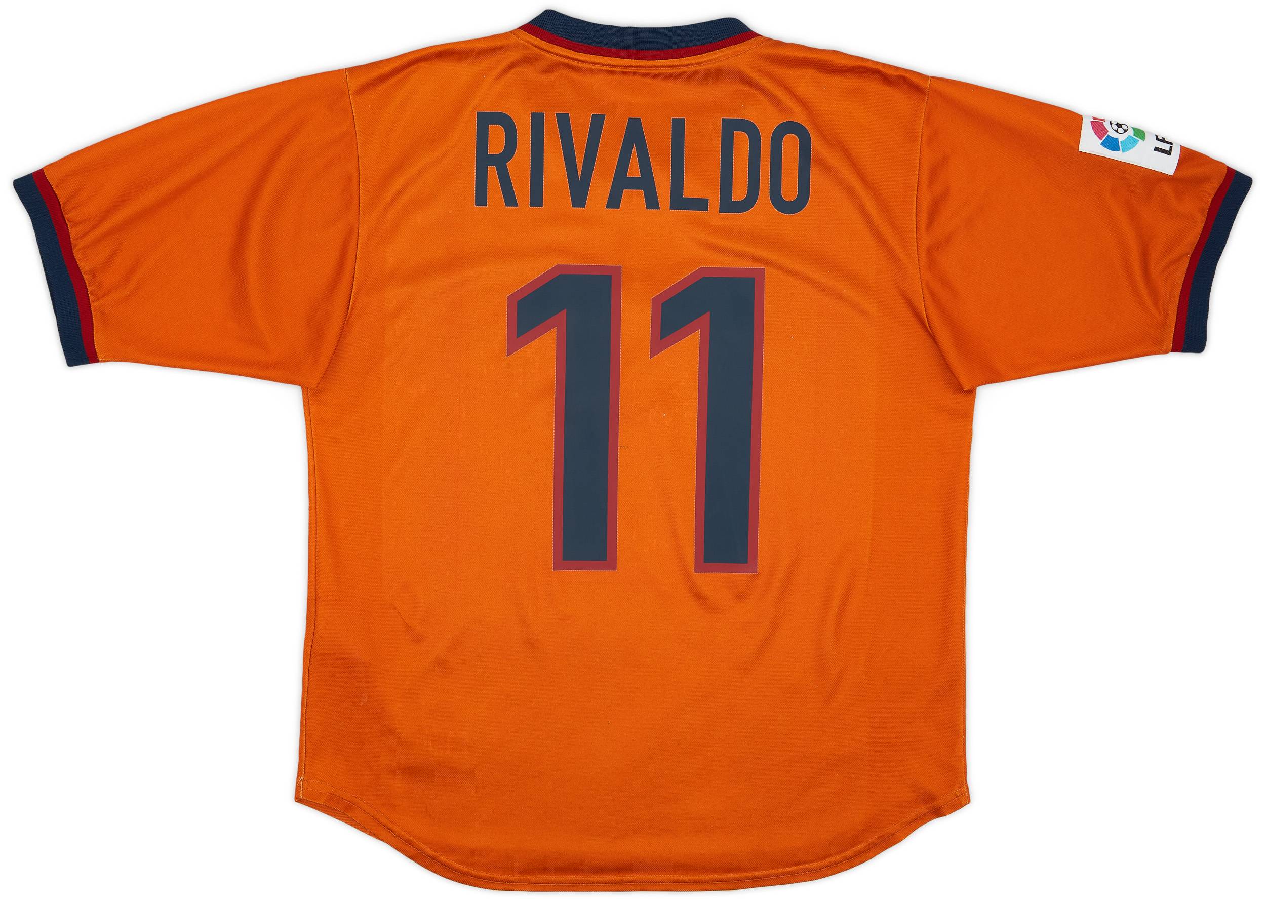 1998-00 Barcelona Third Shirt Rivaldo #11 - 8/10 - (L)