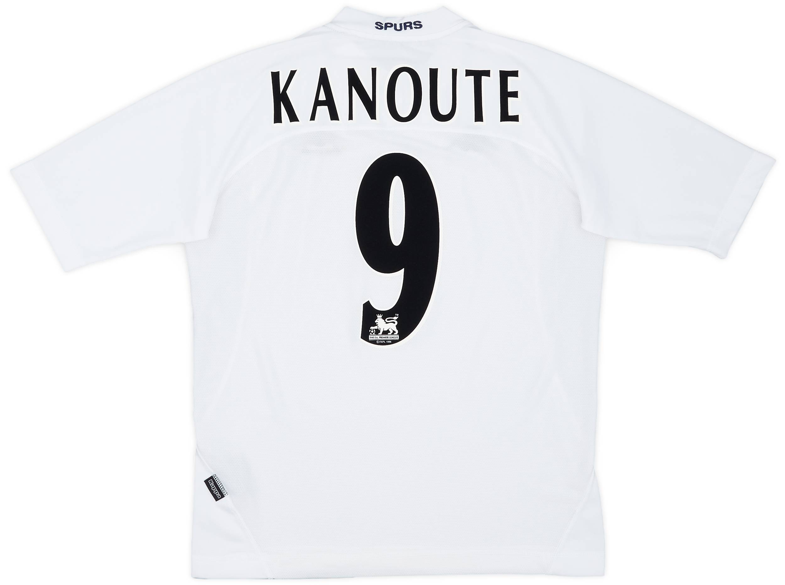 2004-05 Tottenham Home Shirt Kanoute #9 - 6/10 - (XL)
