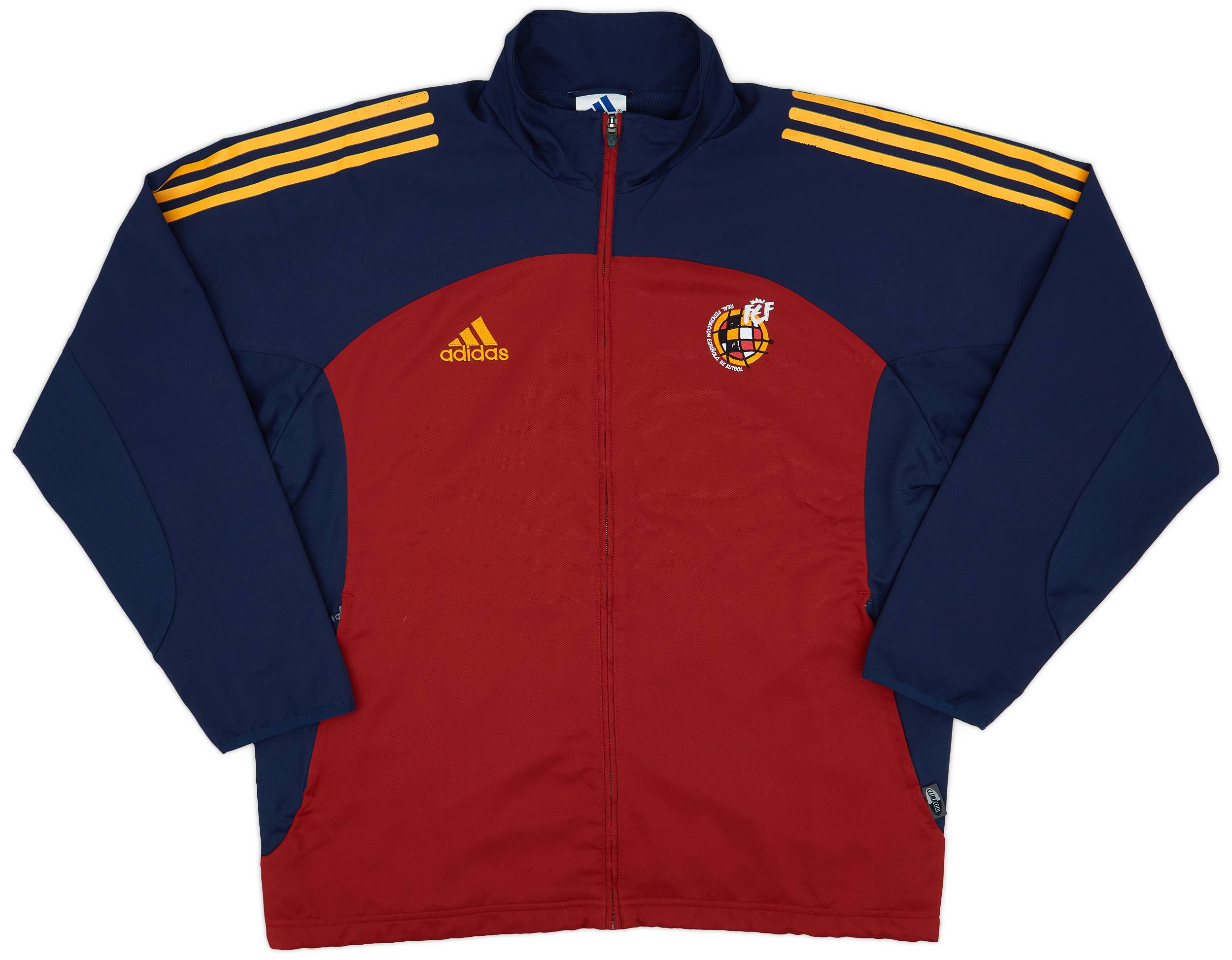 2000-02 Spain adidas Track Jacket - 8/10 - (M/L)