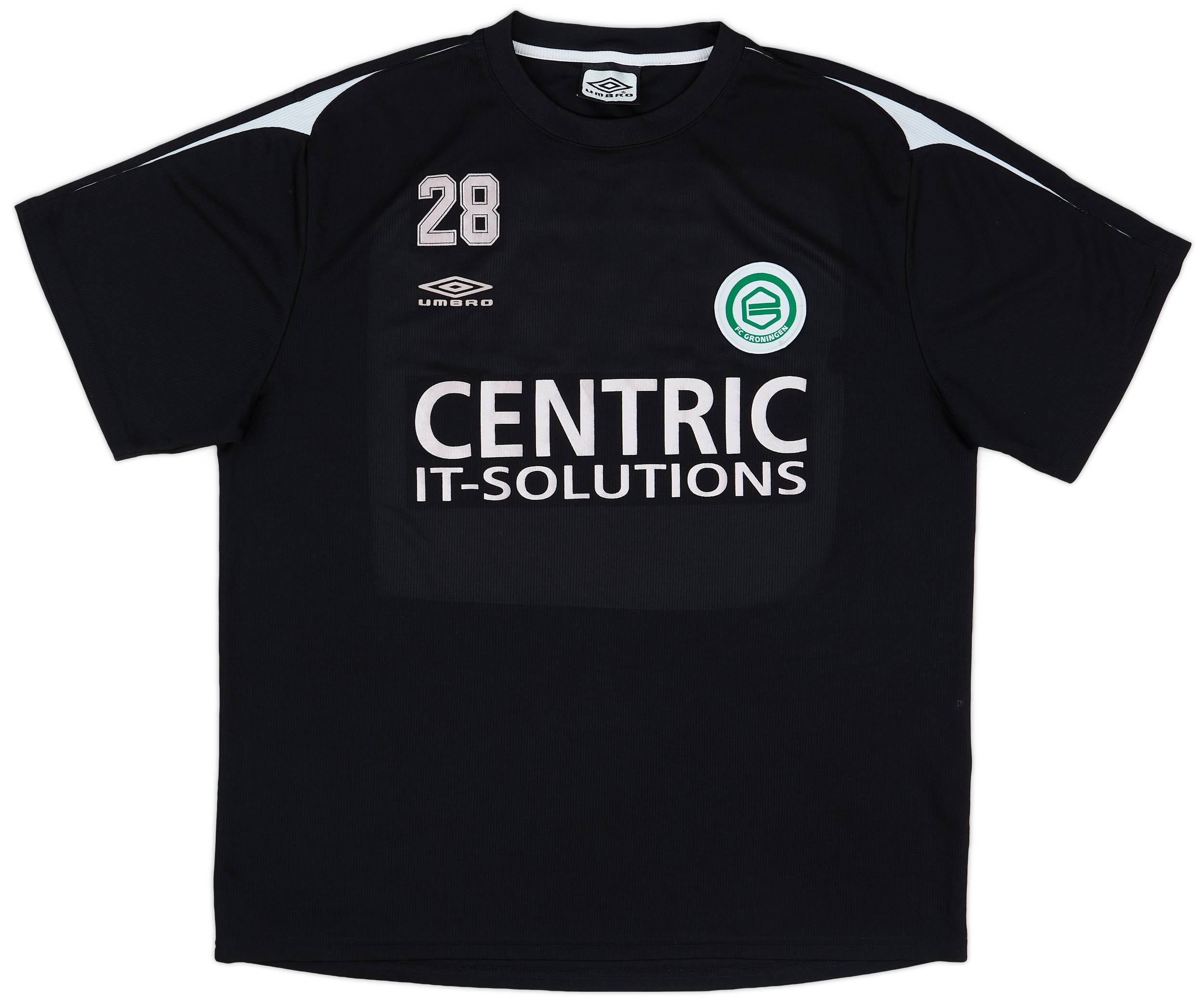 2008-10 Groningen Umbro Player Issue Training Shirt #28 - 8/10 - (XL)
