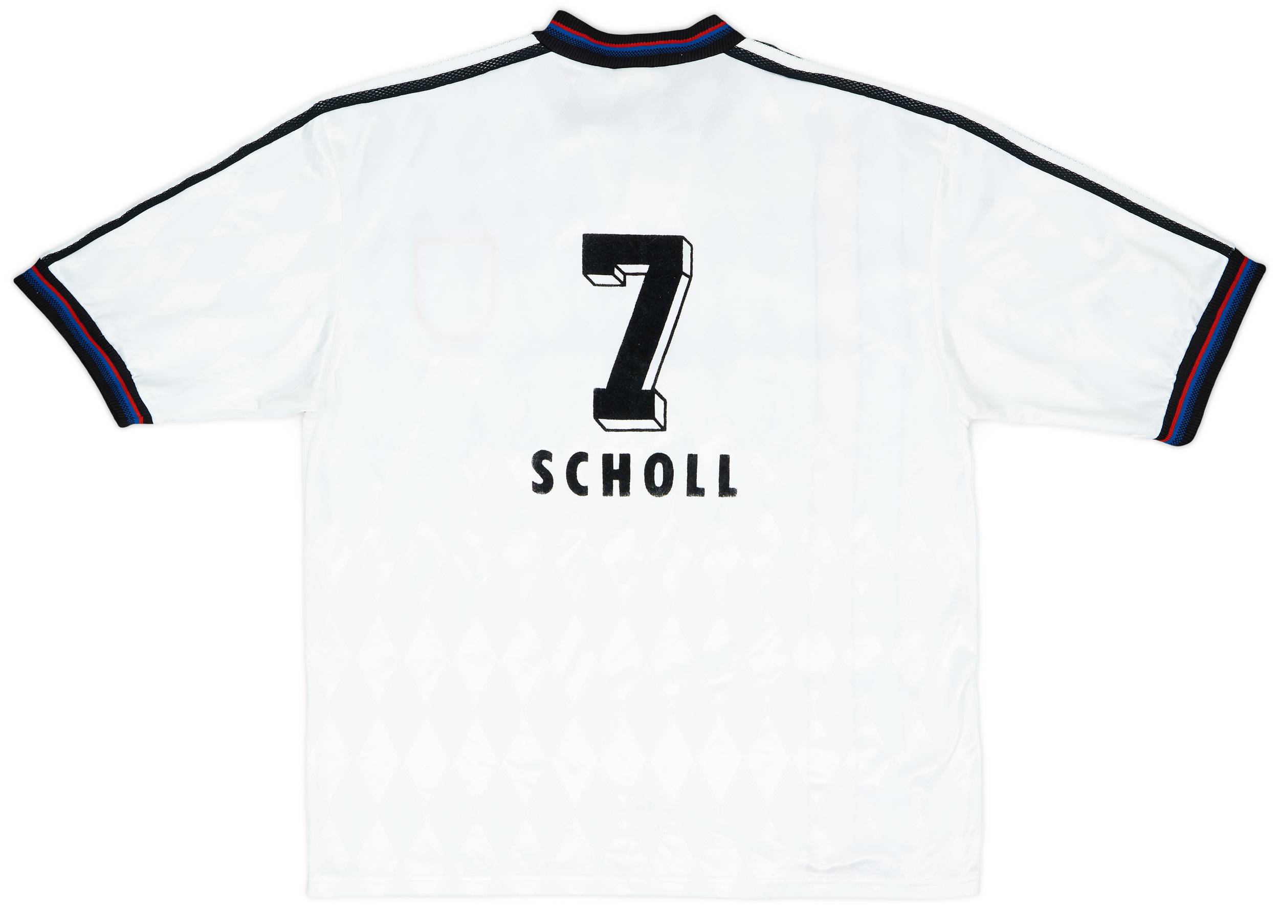 1996-98 Bayern Munich Away Shirt Scholl #7 - 8/10 - (XL)